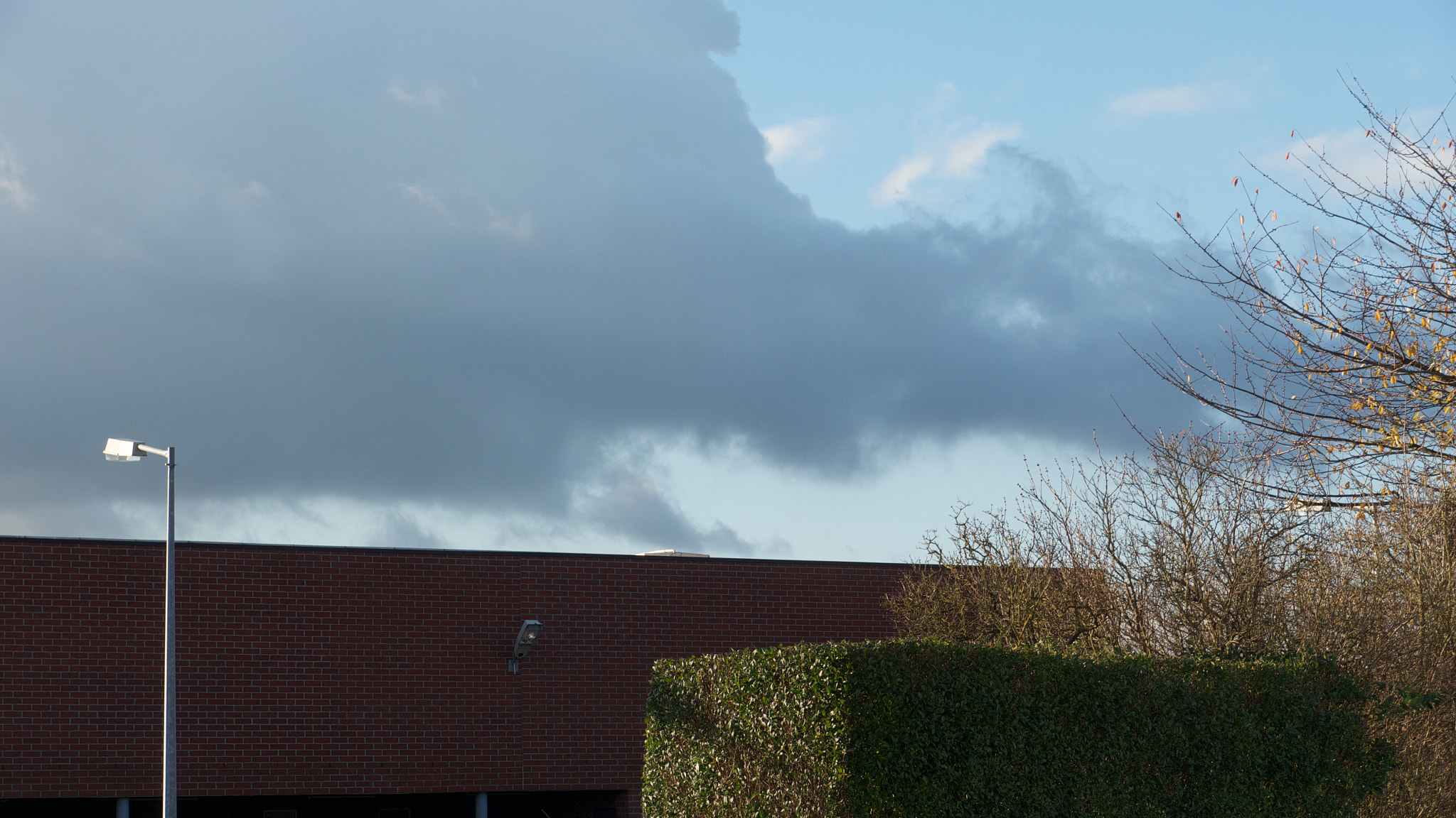 Panasonic Lumix DMC-GH2 sample photo. View from rear parking photography