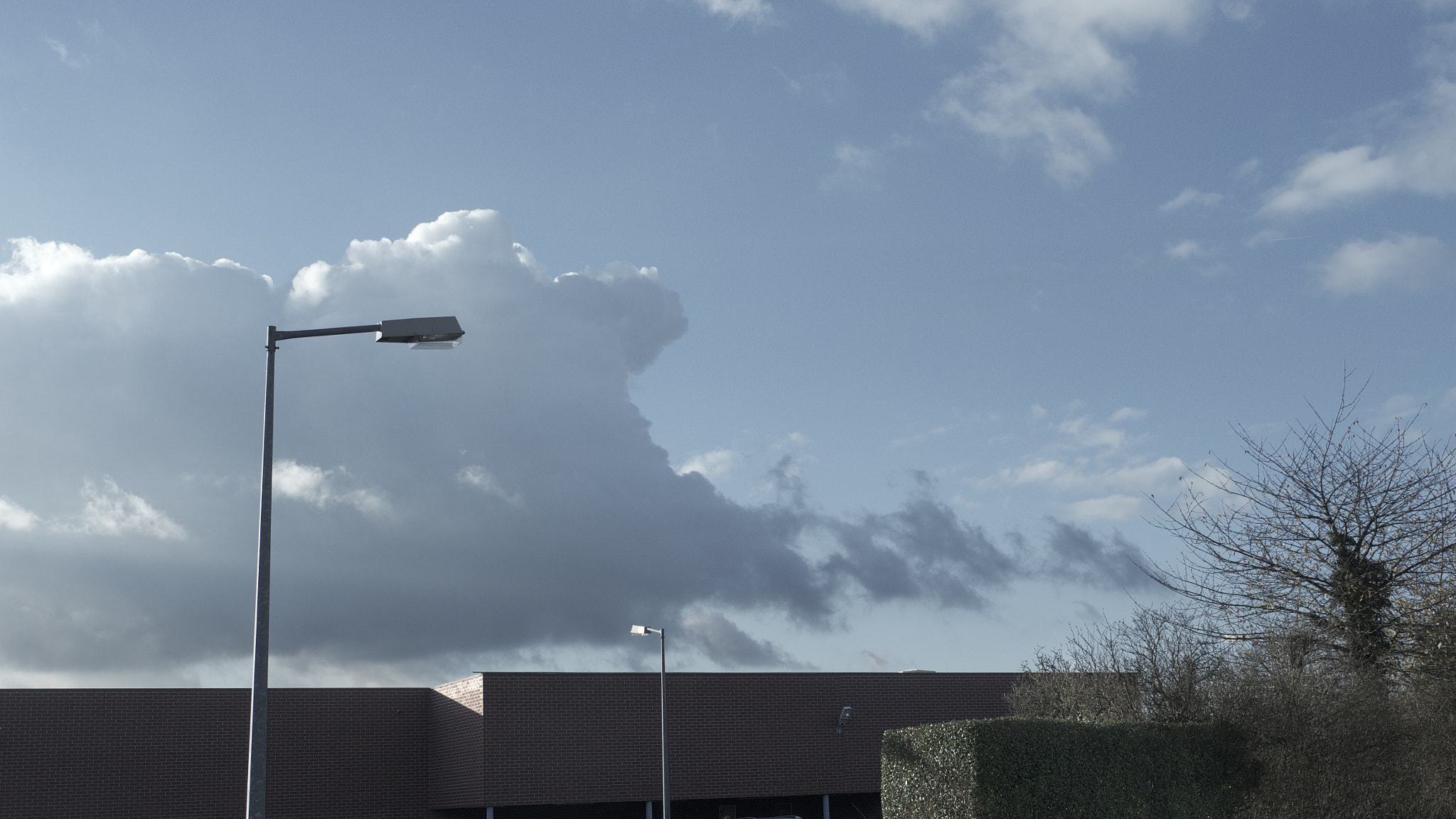 Panasonic Lumix DMC-GH2 sample photo. View from rear parking photography