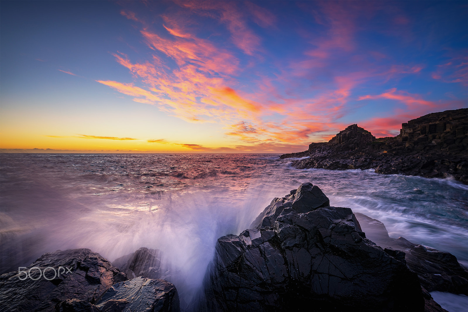 Sony a7R II + Canon EF 300mm f/2.8L sample photo. Sunrise at nsw photography