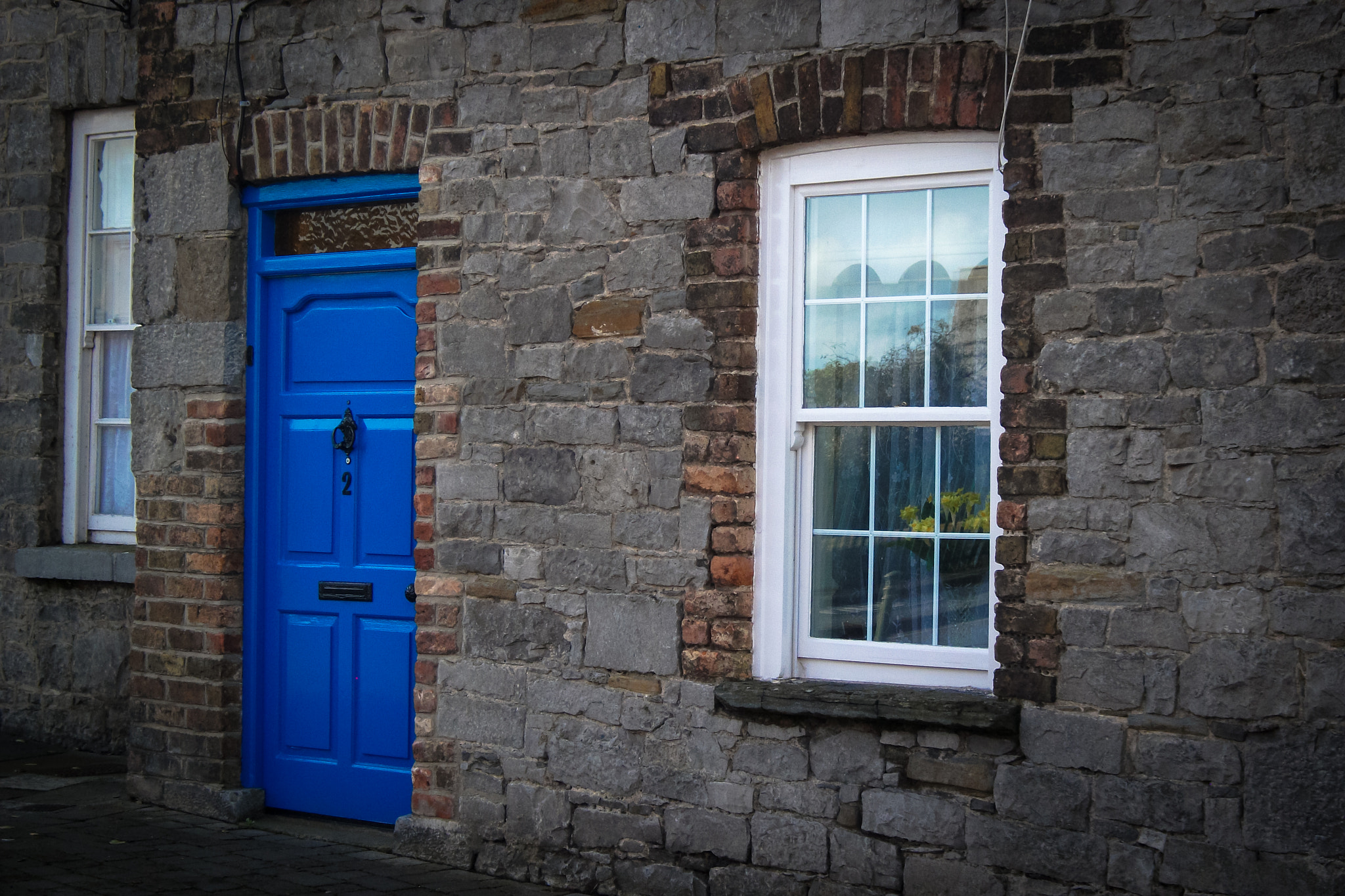 Fujifilm A220 A230 sample photo. Blue door of limerick photography