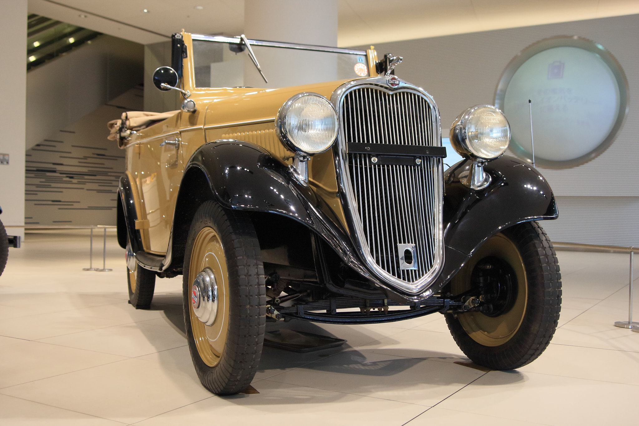 Canon EF 28-80mm f/3.5-5.6 USM sample photo. Datsun 14 phaeton photography