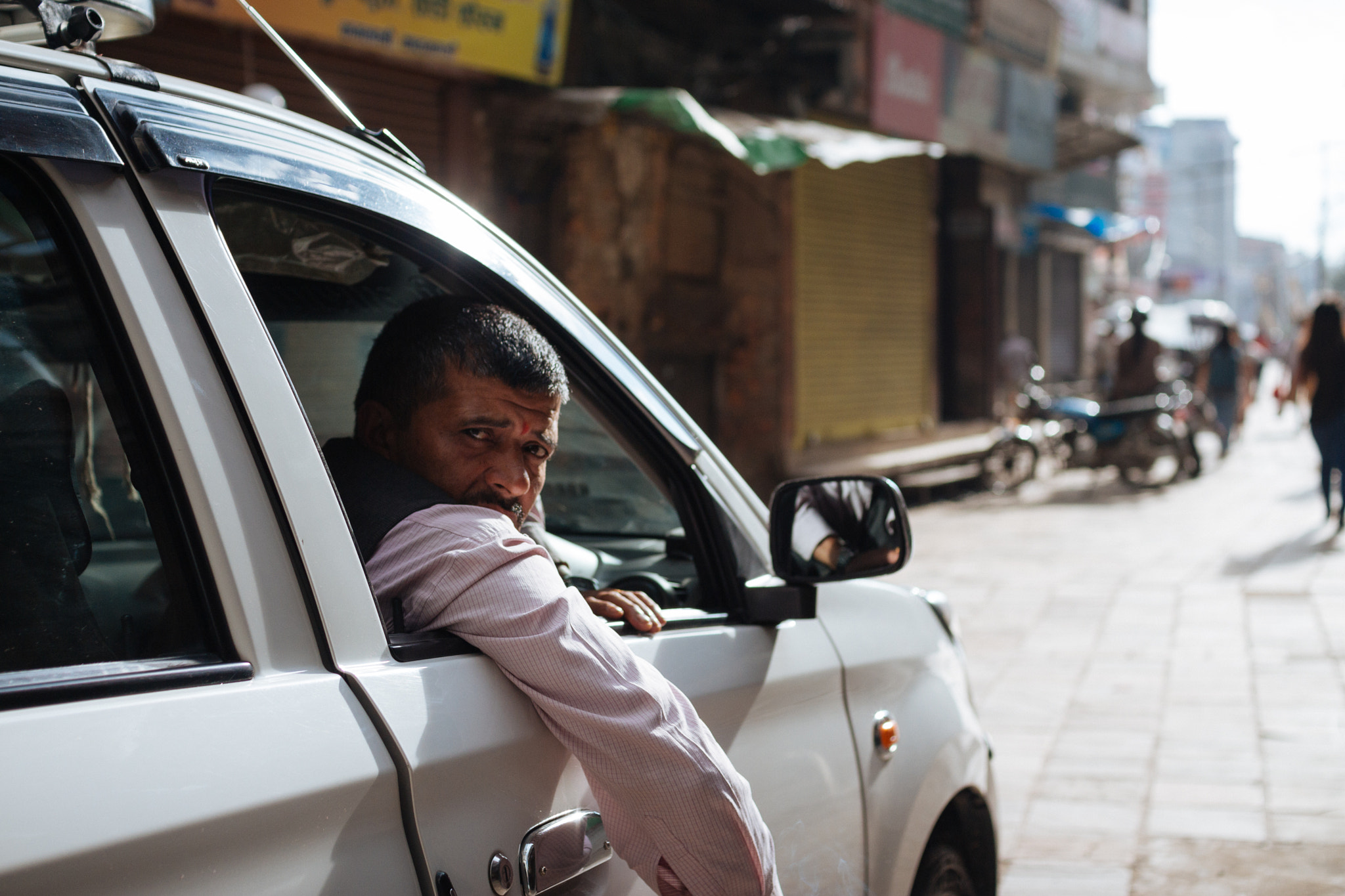 Sigma 30mm F1.4 EX DC HSM sample photo. Taxi driver photography