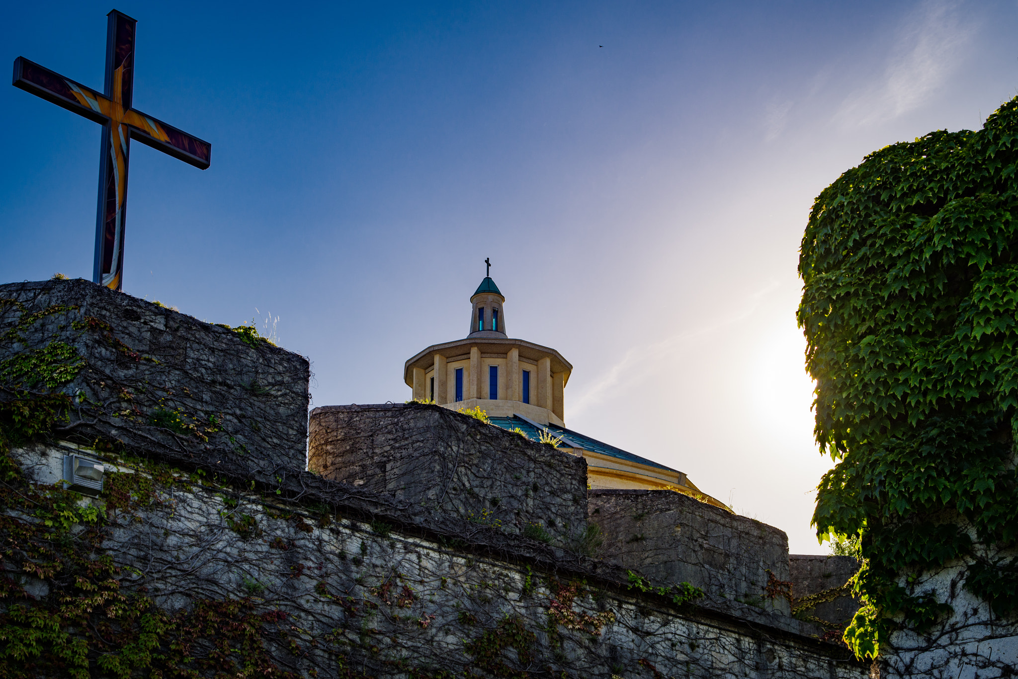 Pentax K-1 sample photo. Santuario madonna di lourdes photography