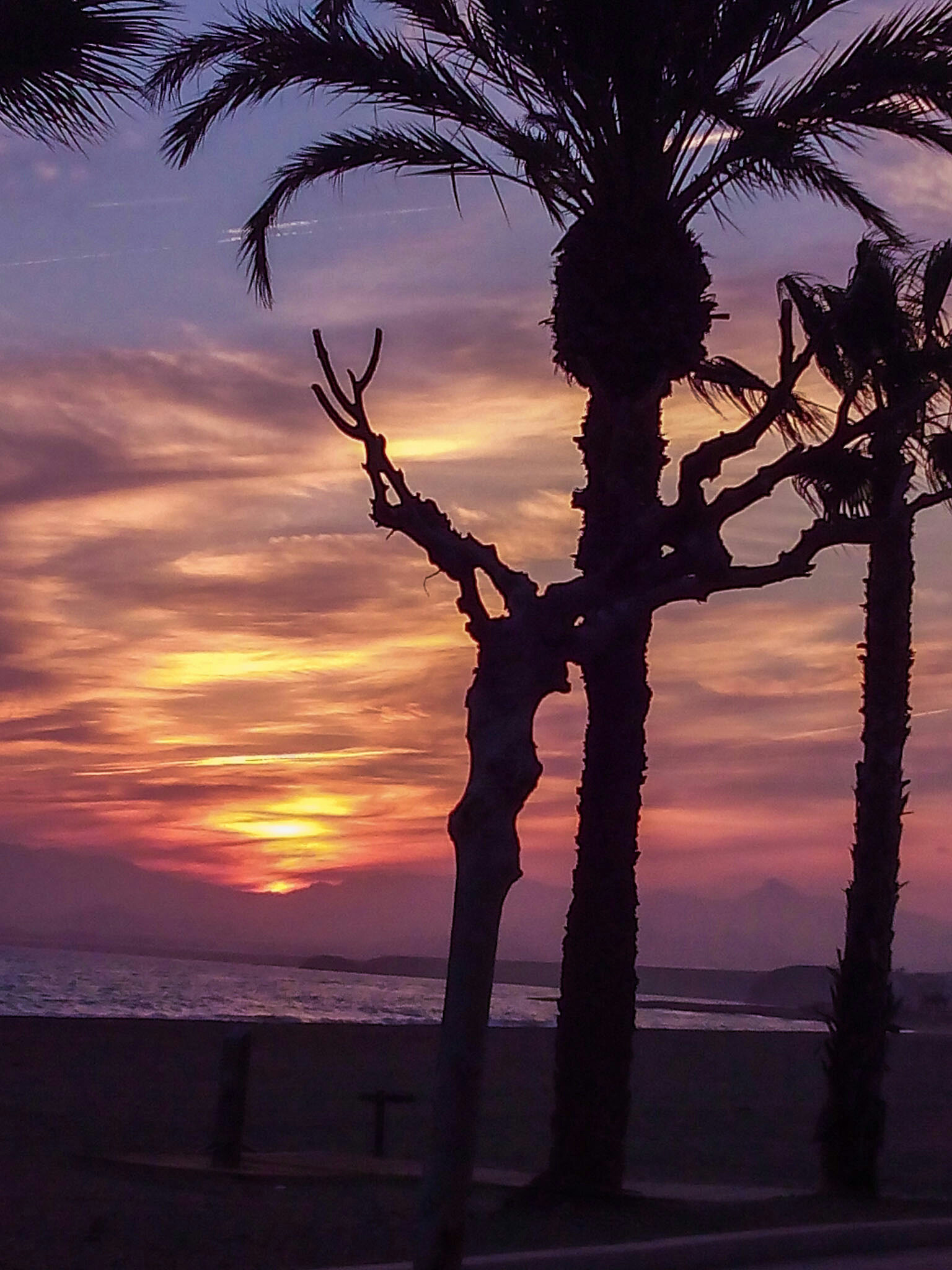 bq Aquaris E5 HD sample photo. Sunset photography