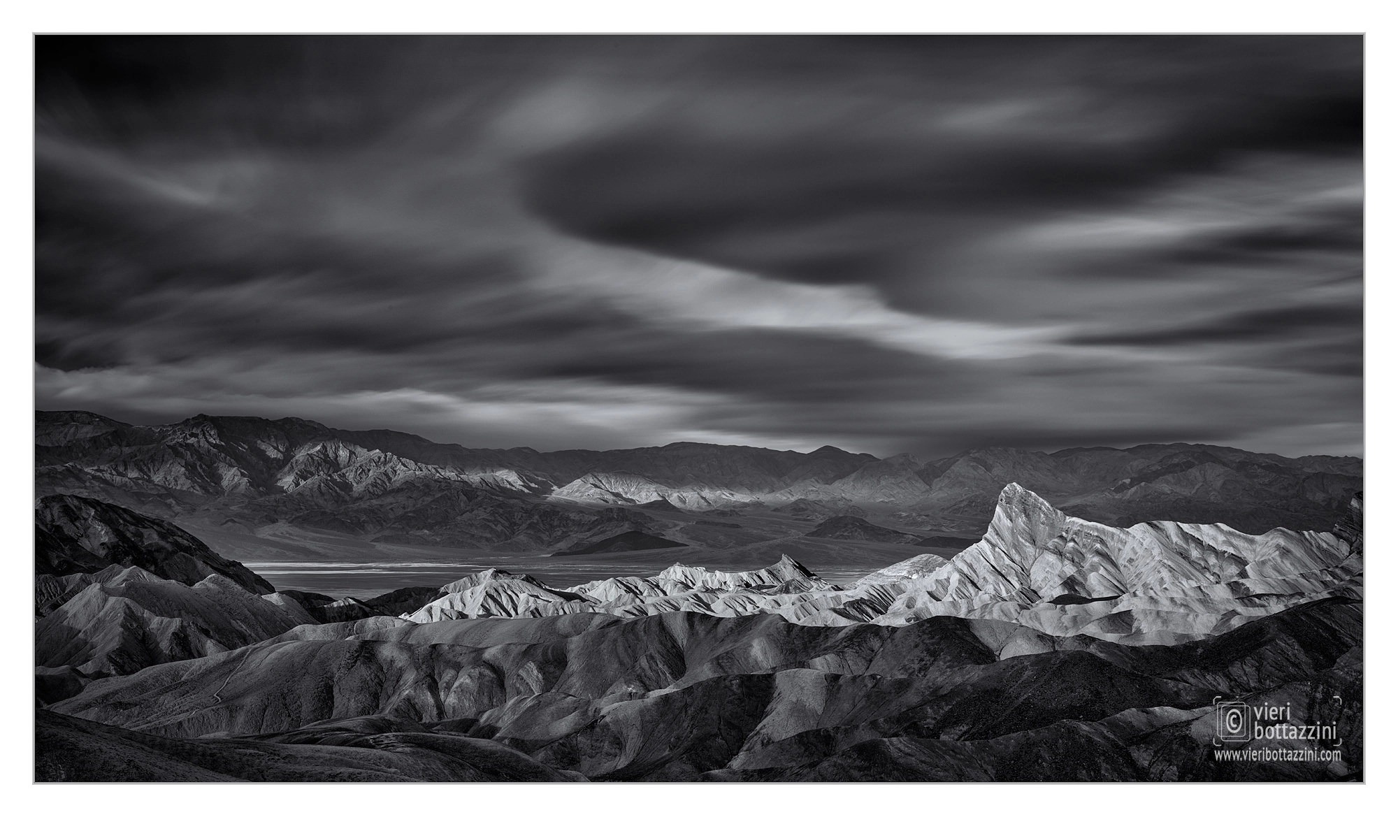 Pentax 645Z sample photo. Stormy weather over zabriskie, i photography