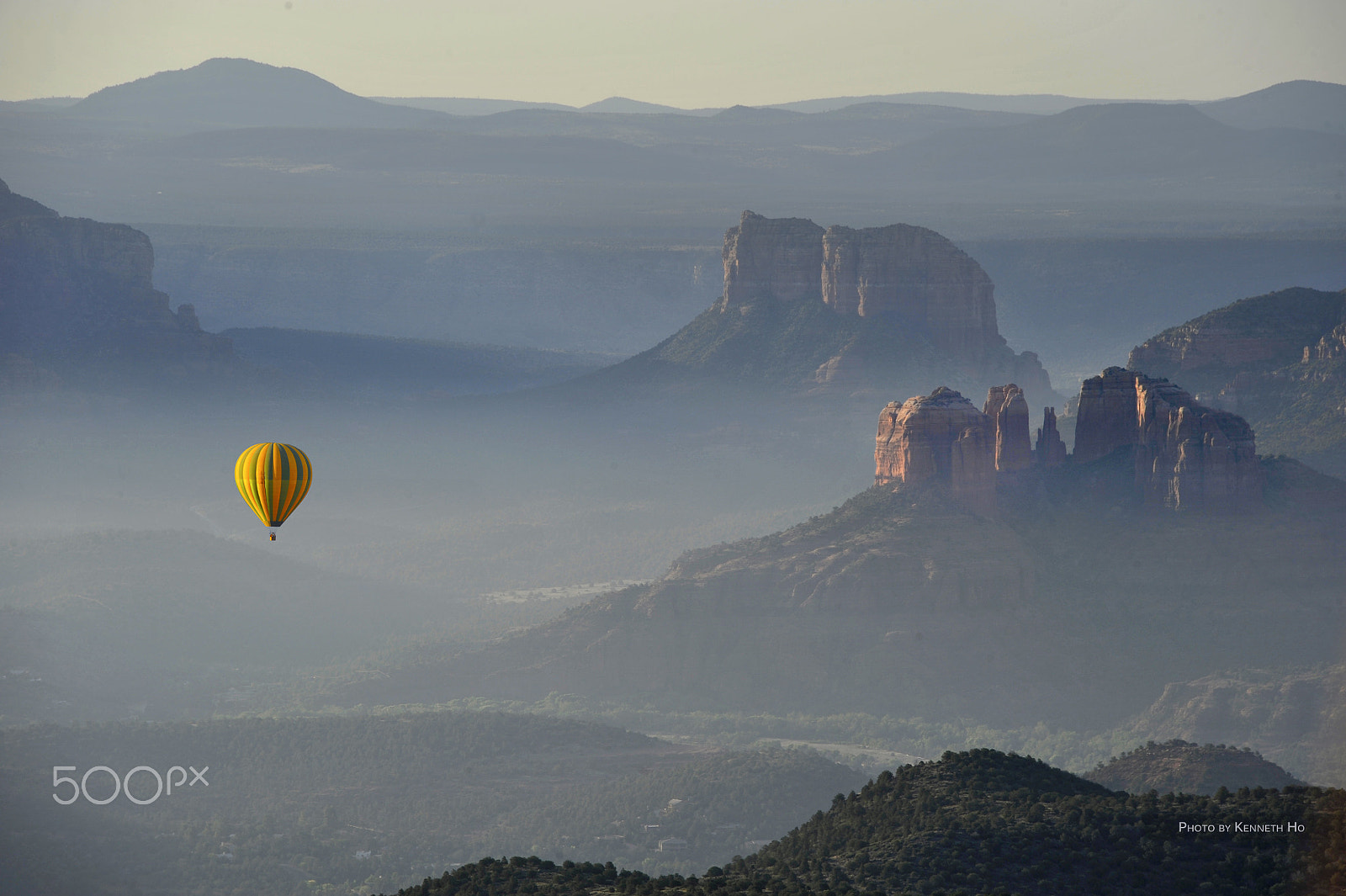 Nikon D3 sample photo. Hot air ballooning photography