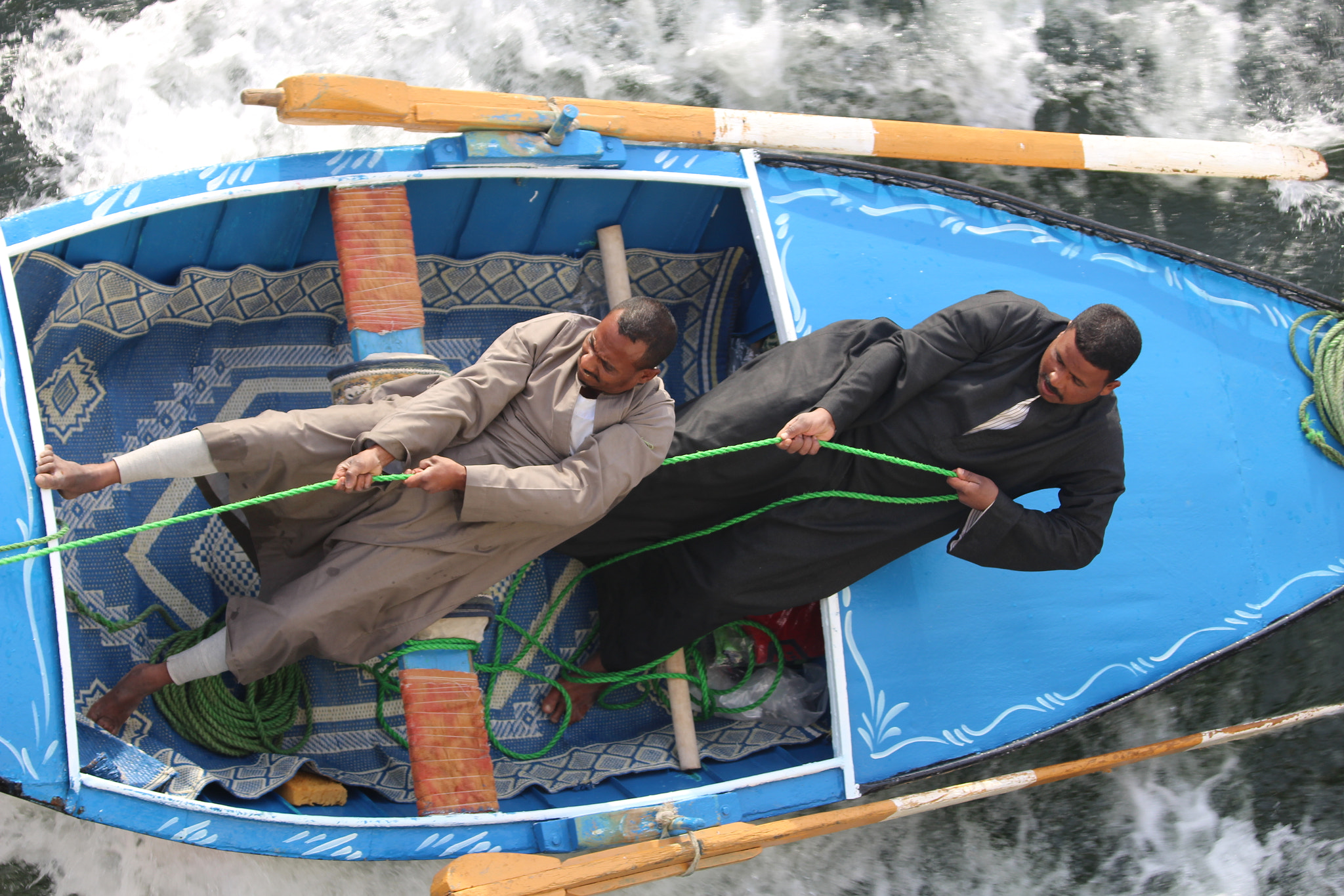 Canon EF 70-300mm F4-5.6 IS USM sample photo. River venders on the nile. photography