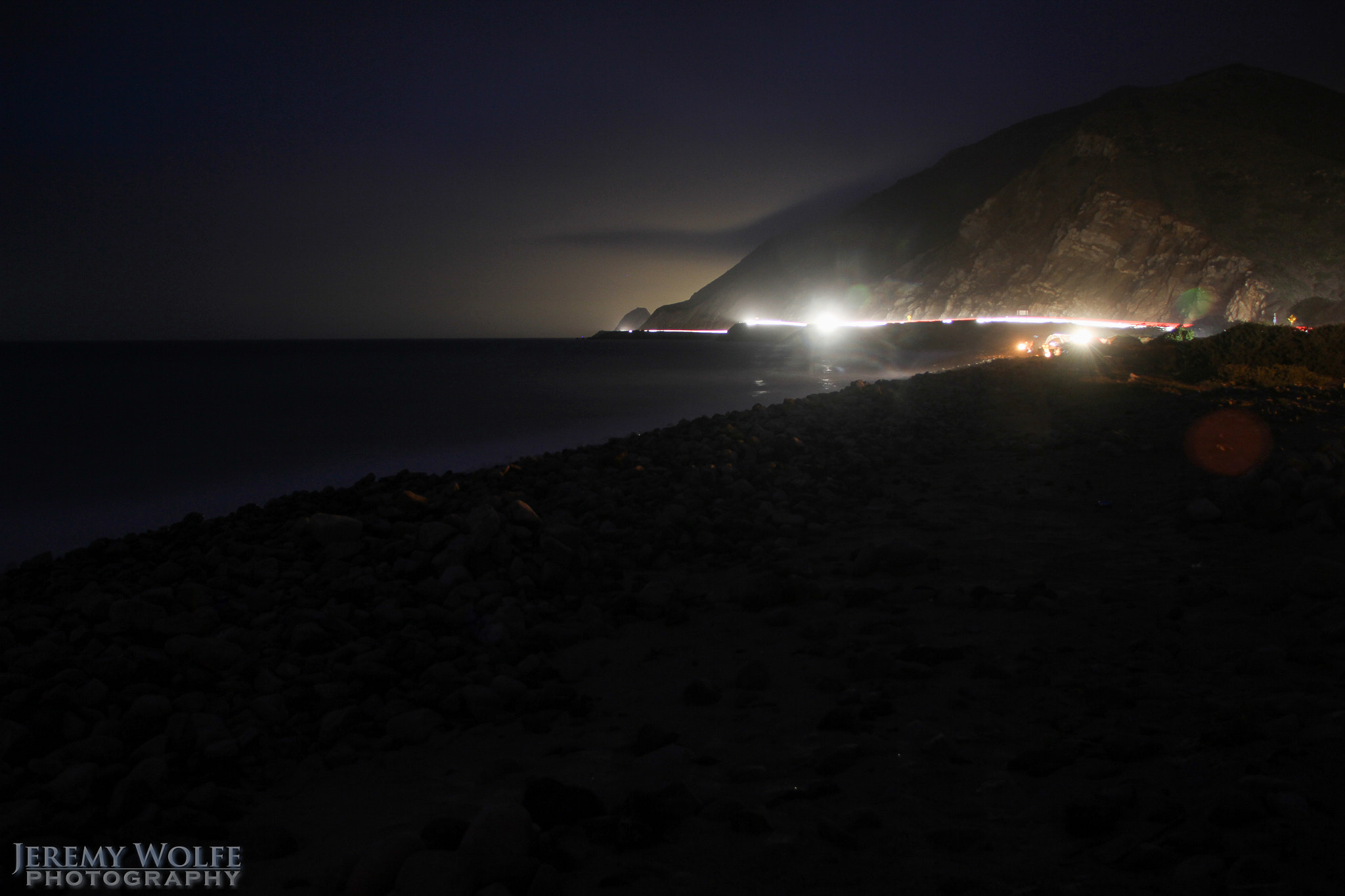 Sigma 18-125mm F3.8-5.6 DC OS HSM sample photo. Approaching lights photography