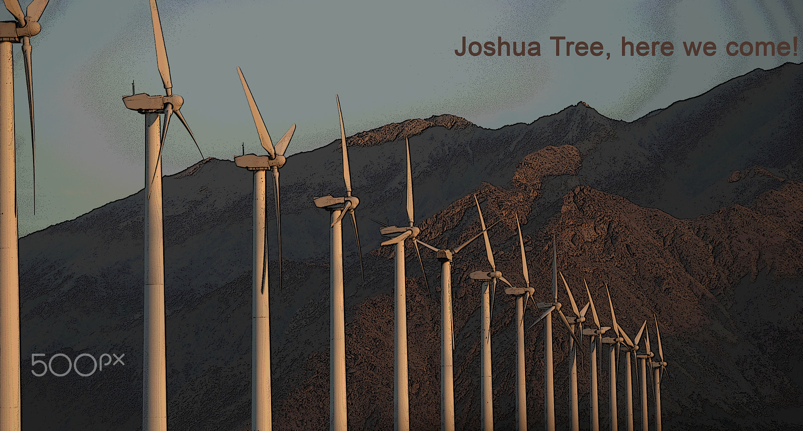 Nikon D80 sample photo. Now approaching joshua tree photography