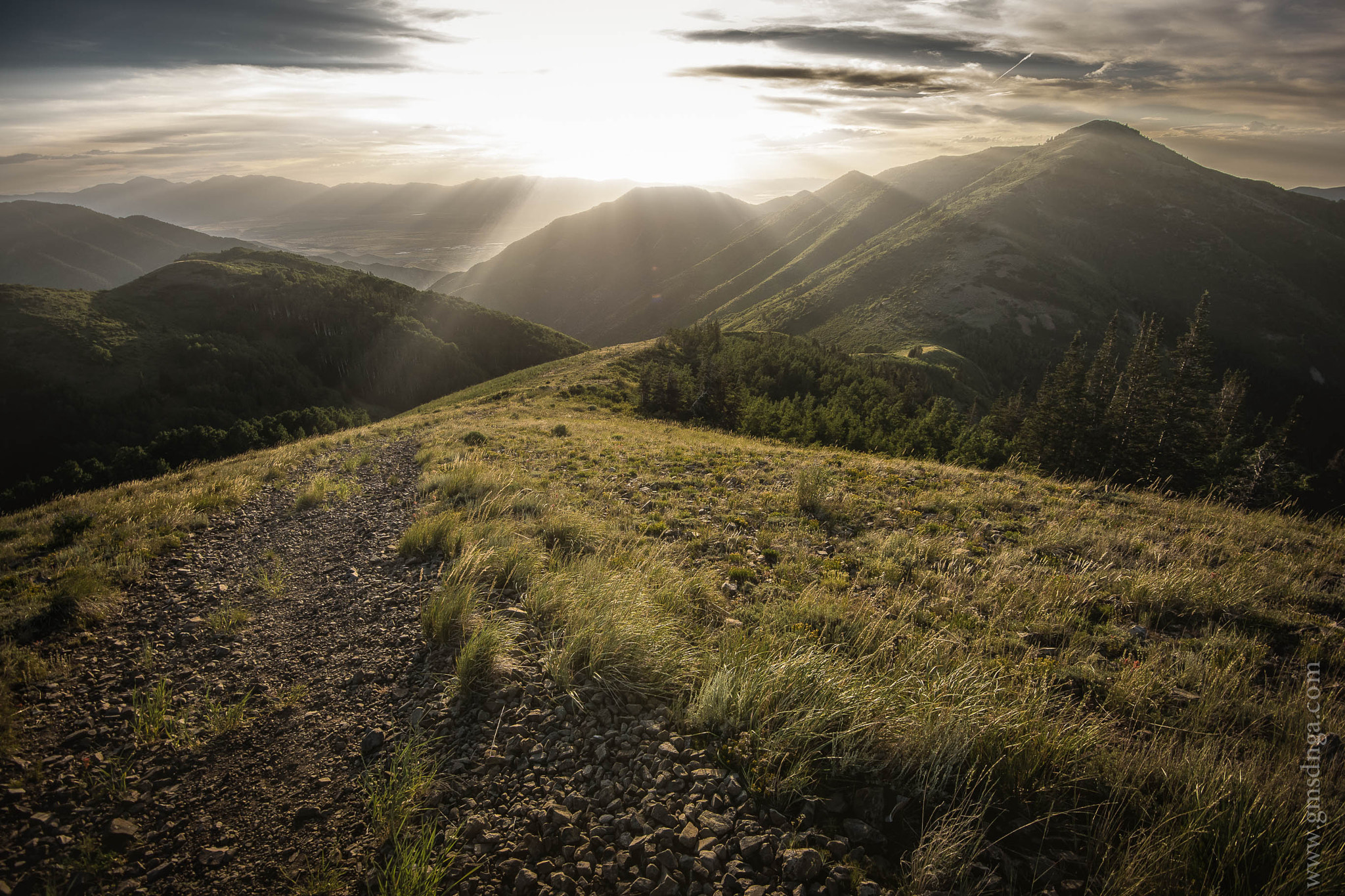 Nikon 1 J4 sample photo. Utah sunset photography