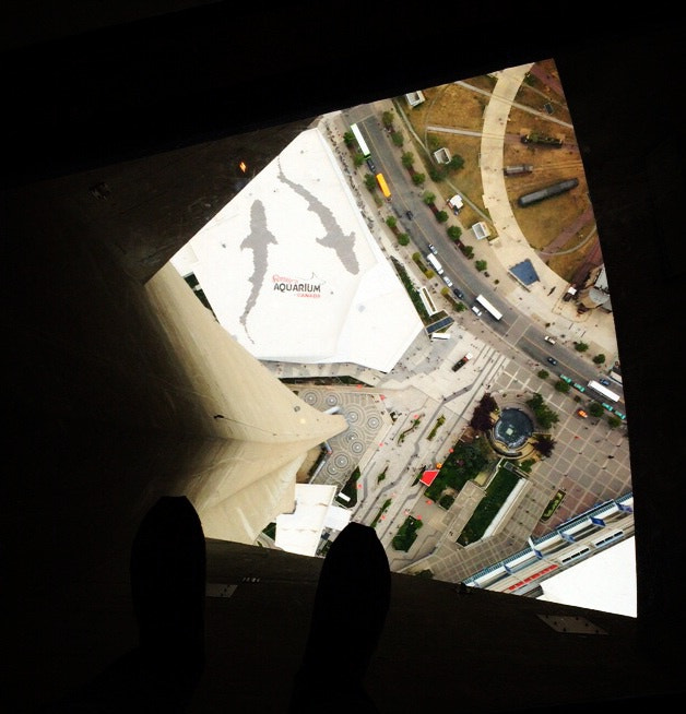 Apple iPhone6,2 sample photo. Cn tower, toronto photography