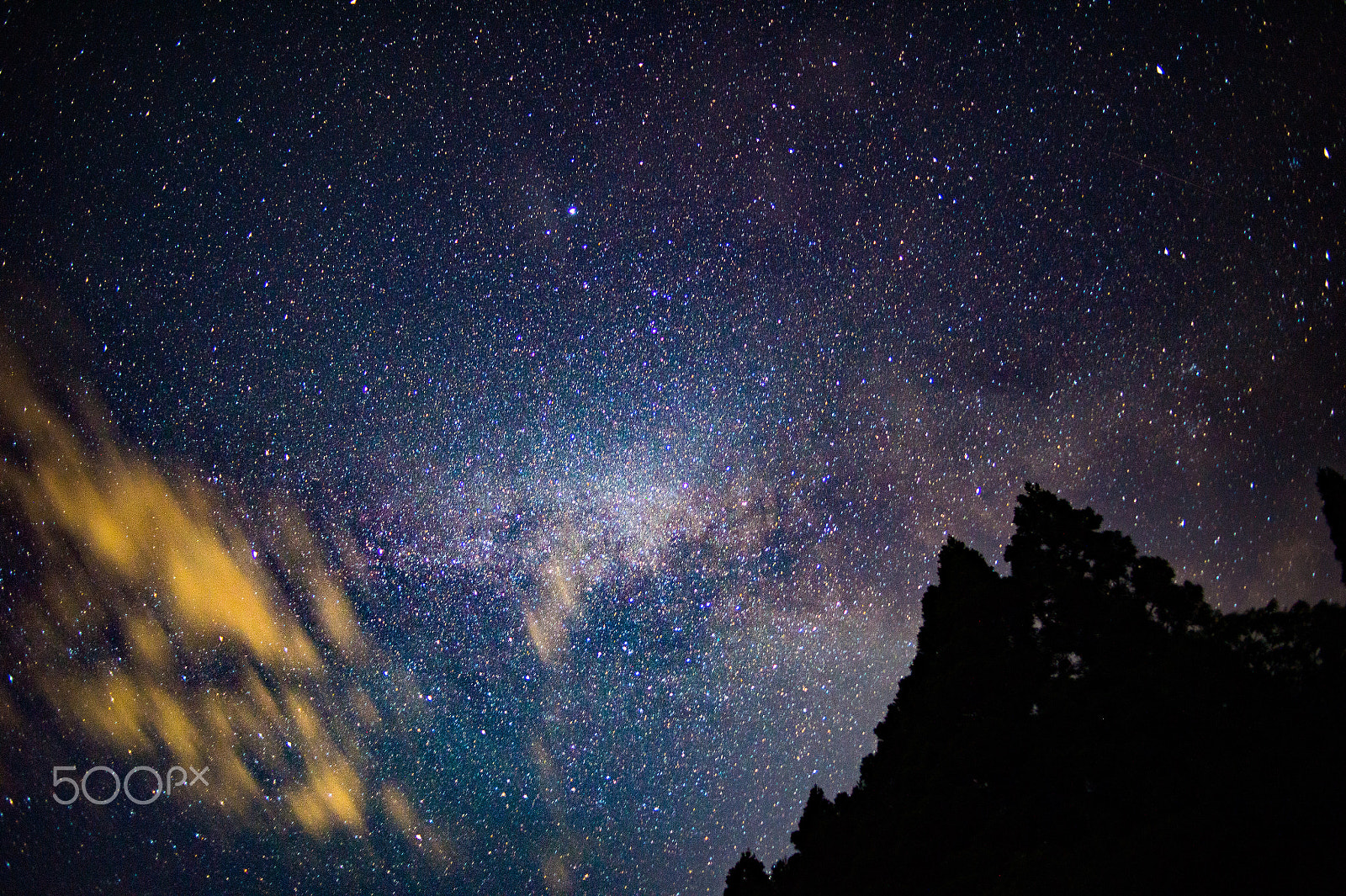 Nikon Df sample photo. Starry sky photography