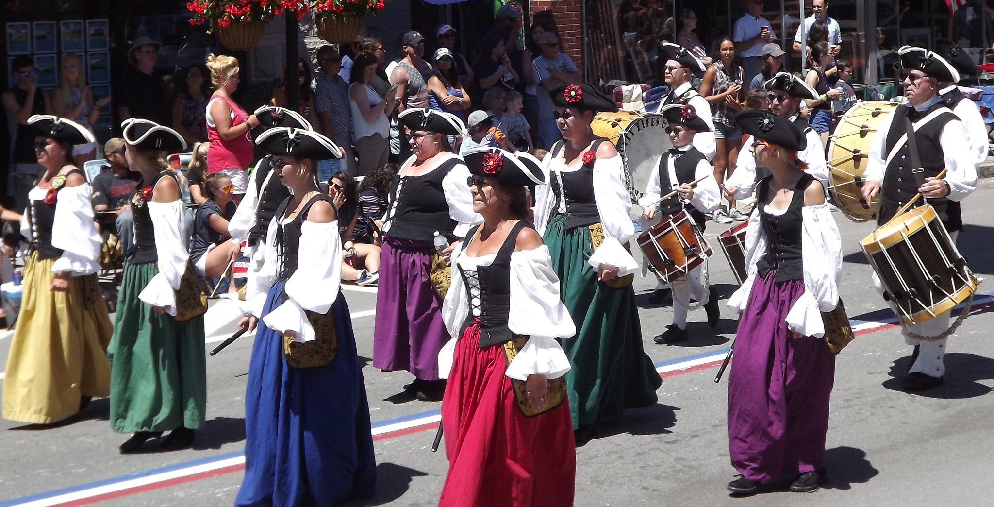 Fujifilm FinePix S4080 sample photo. Bristol 4th of july parade 2016 photography