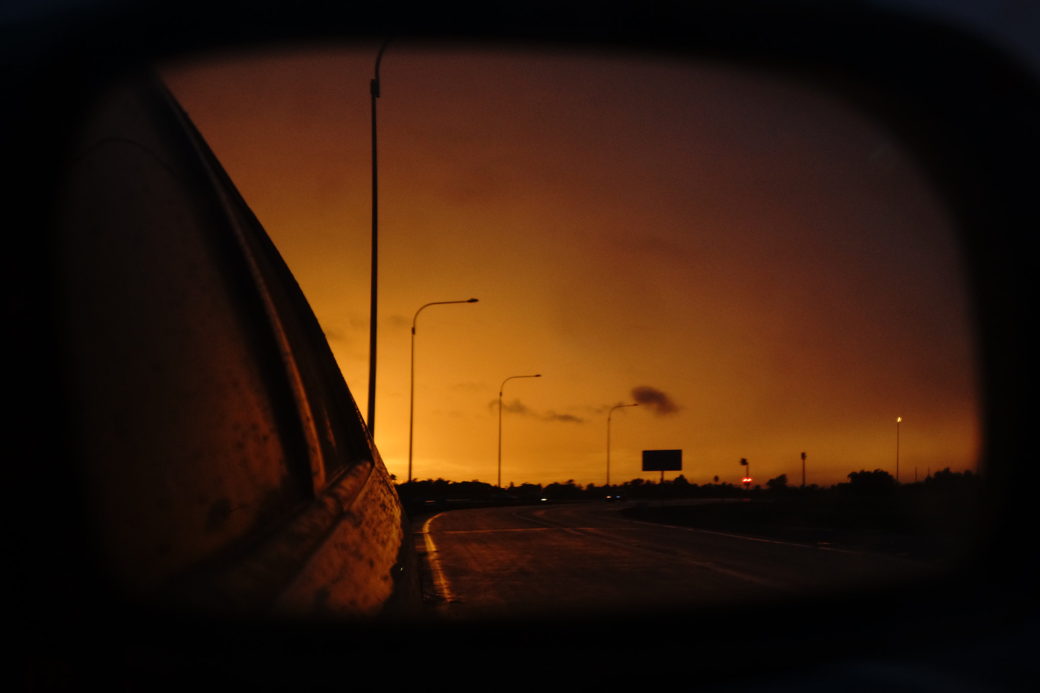 Sony E 18-55mm F3.5-5.6 OSS sample photo. Reflected sunset photography