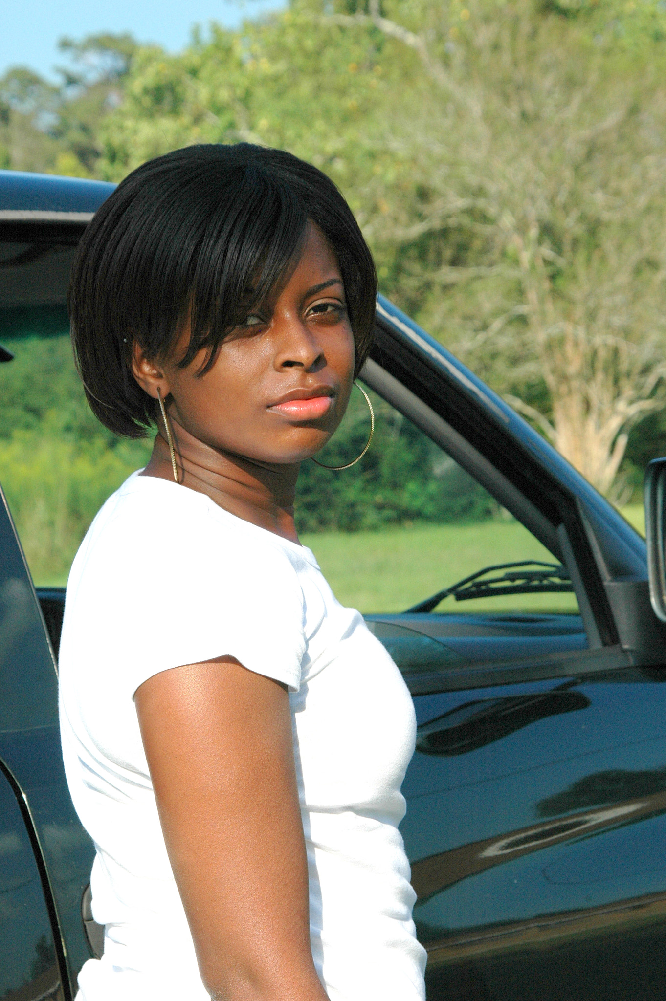 Nikon D70 sample photo. African american female. photography