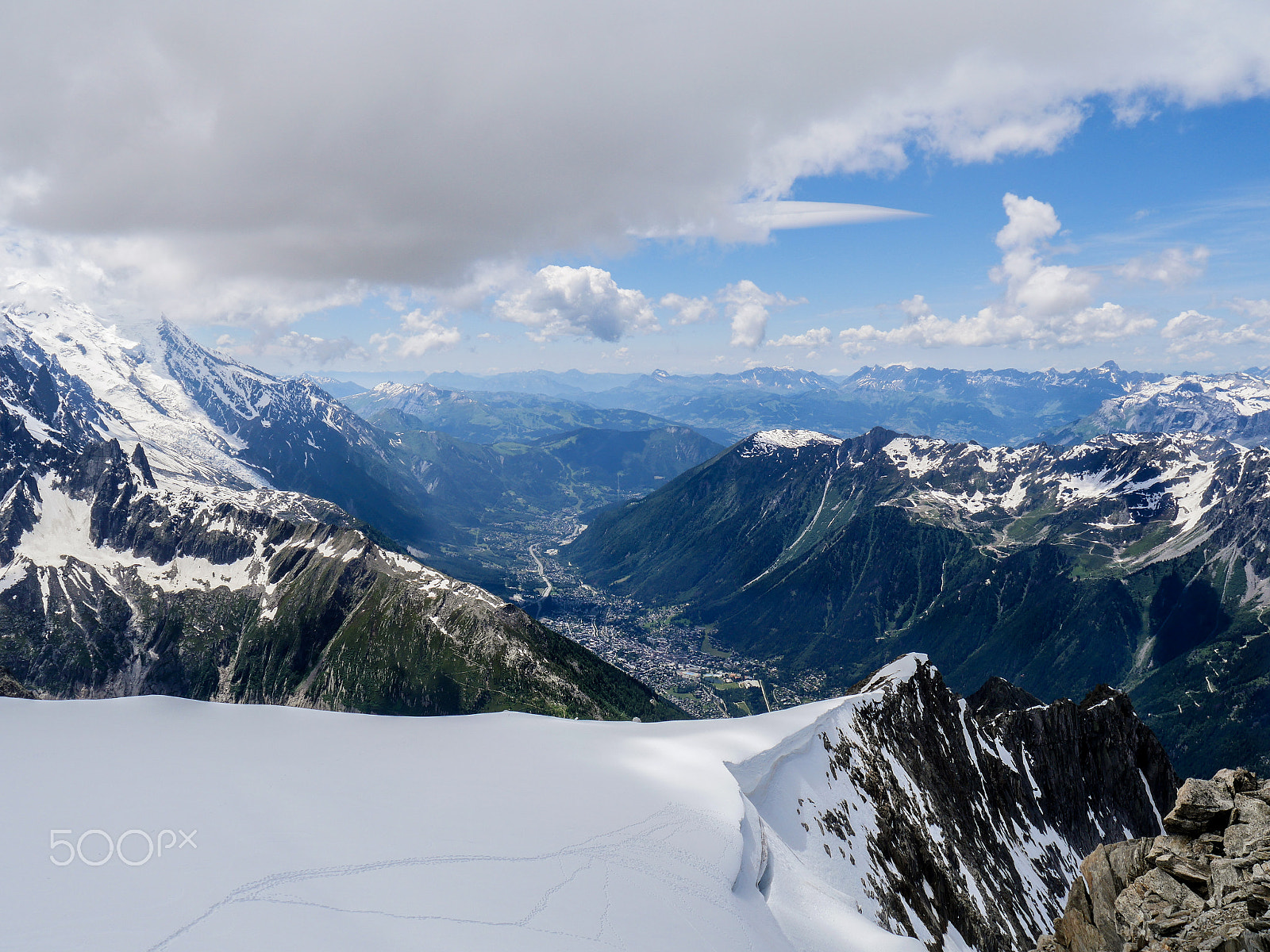 LUMIX G VARIO 14-42/F3.5-5.6 II sample photo. The valley photography
