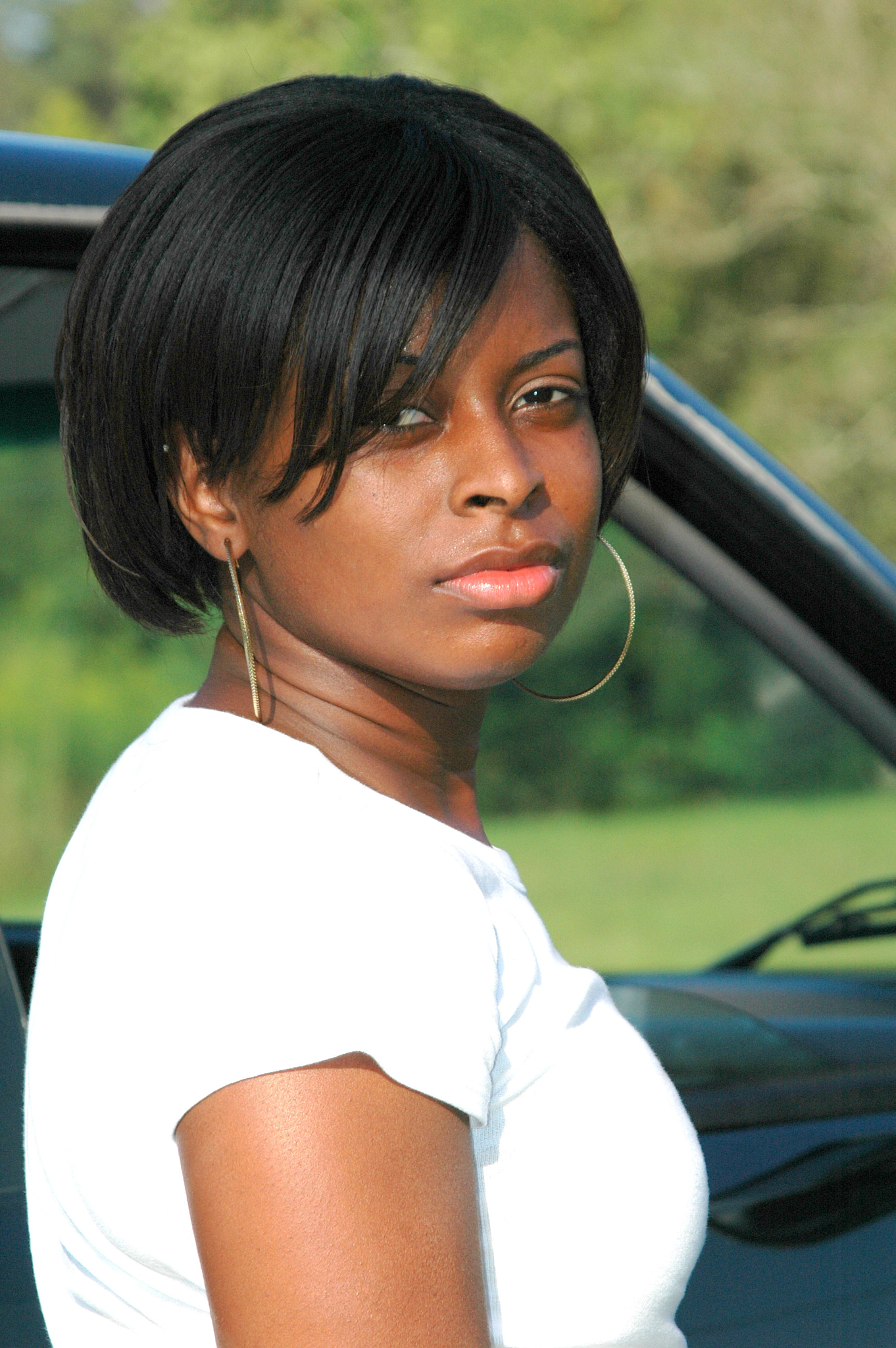 Nikon D70 sample photo. African american female. photography