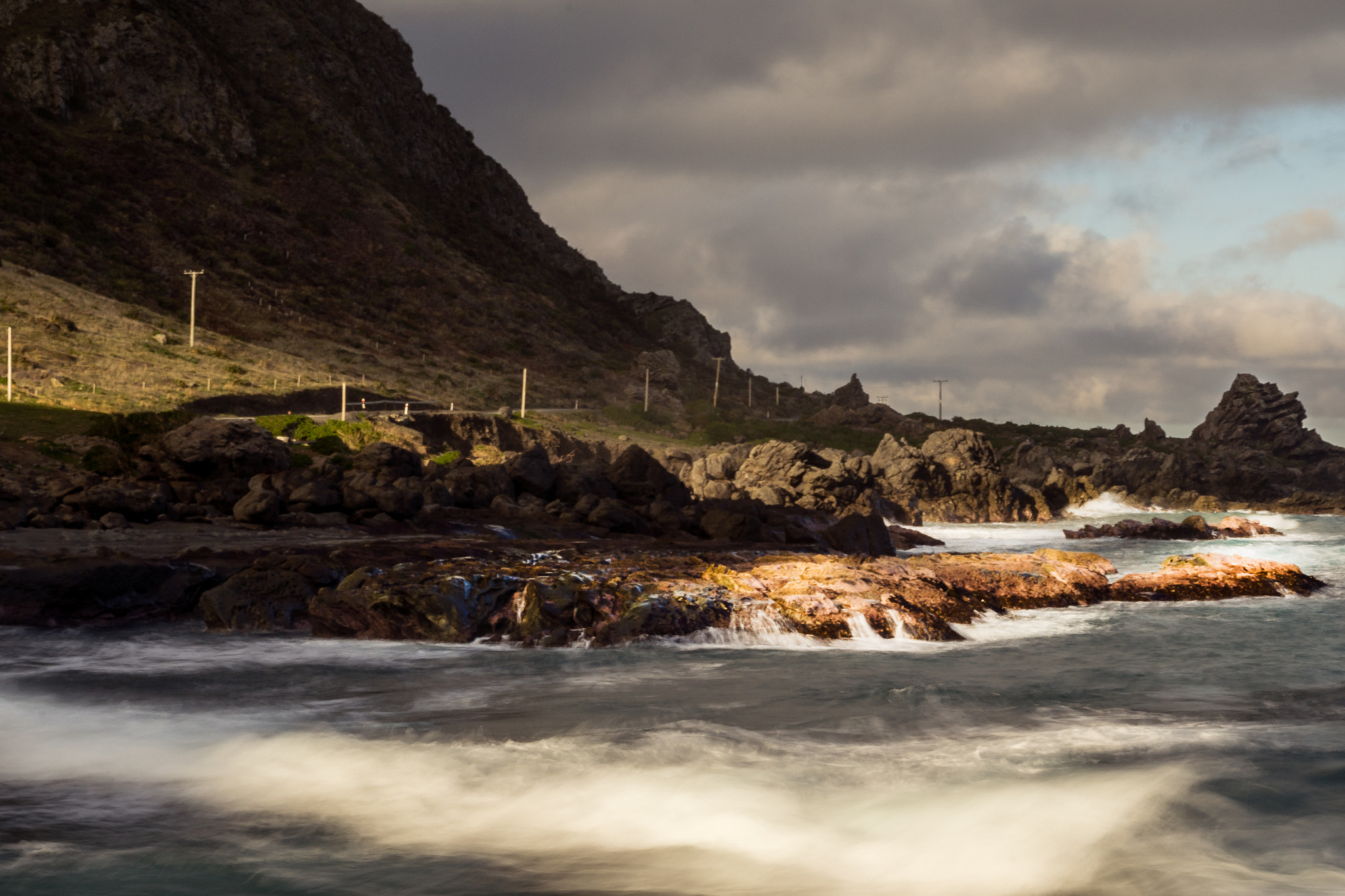 Sony a7R + Sony FE 50mm F1.8 sample photo. Wairarapa coast photography
