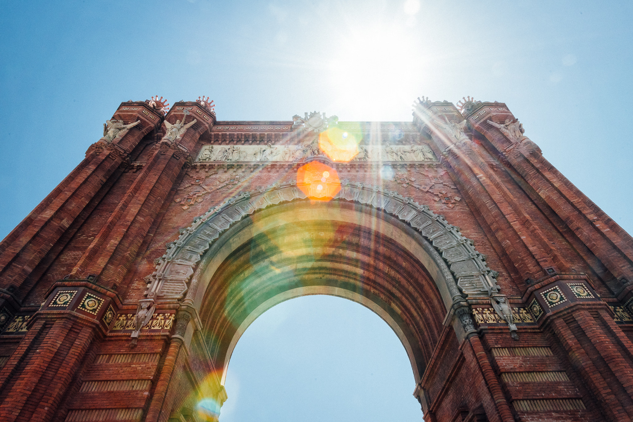 Sony a7 II + Canon EF 16-35mm F2.8L USM sample photo. Arc de triomf photography