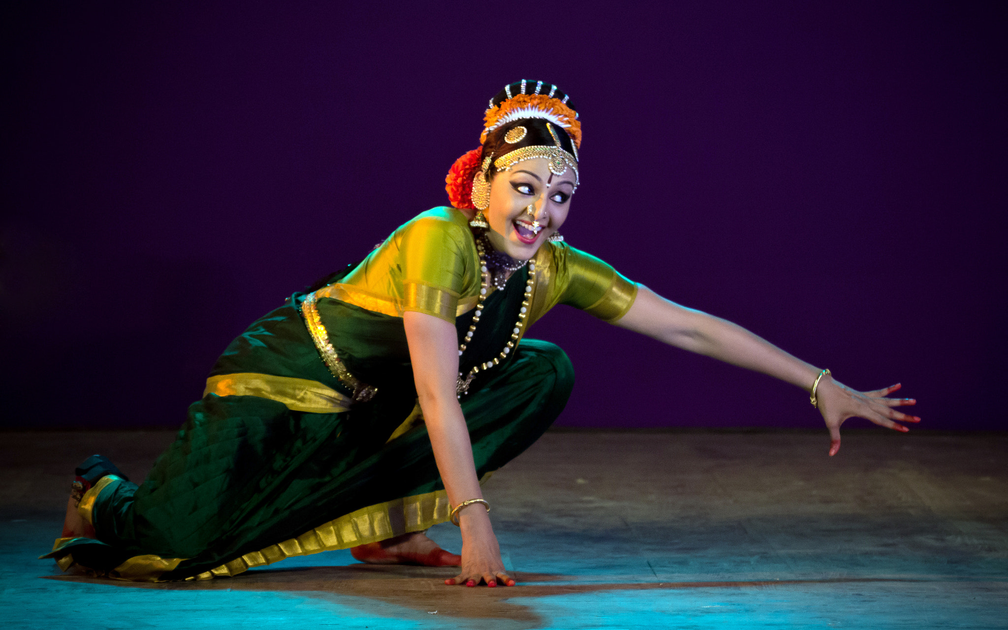 Tamron SP 35mm F1.8 Di VC USD sample photo. Manju warrier's kuchipudi recital photography