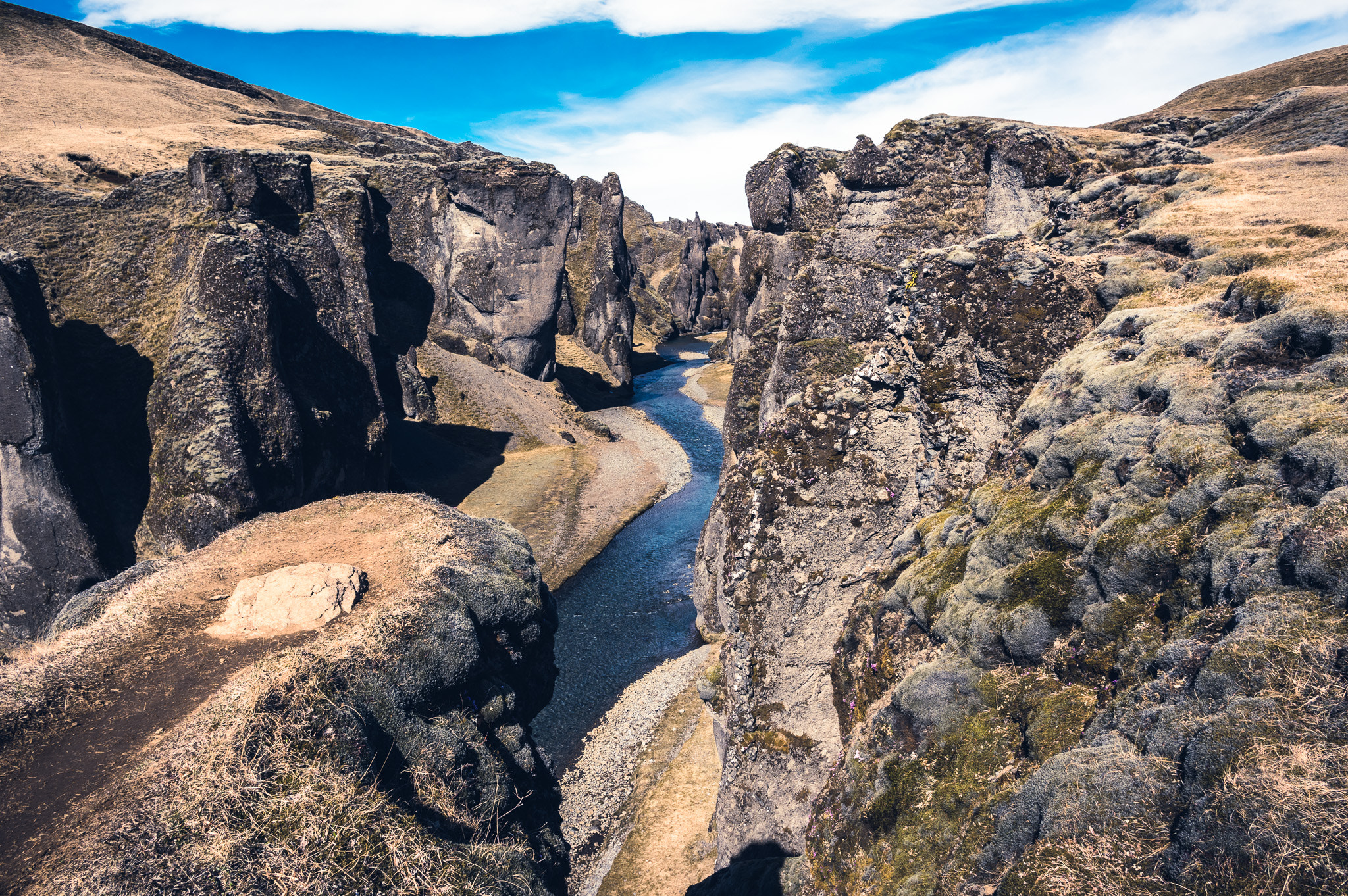 Pentax K-3 + HD Pentax DA 15mm F4 ED AL Limited sample photo. Fjadrargljufur canyon photography