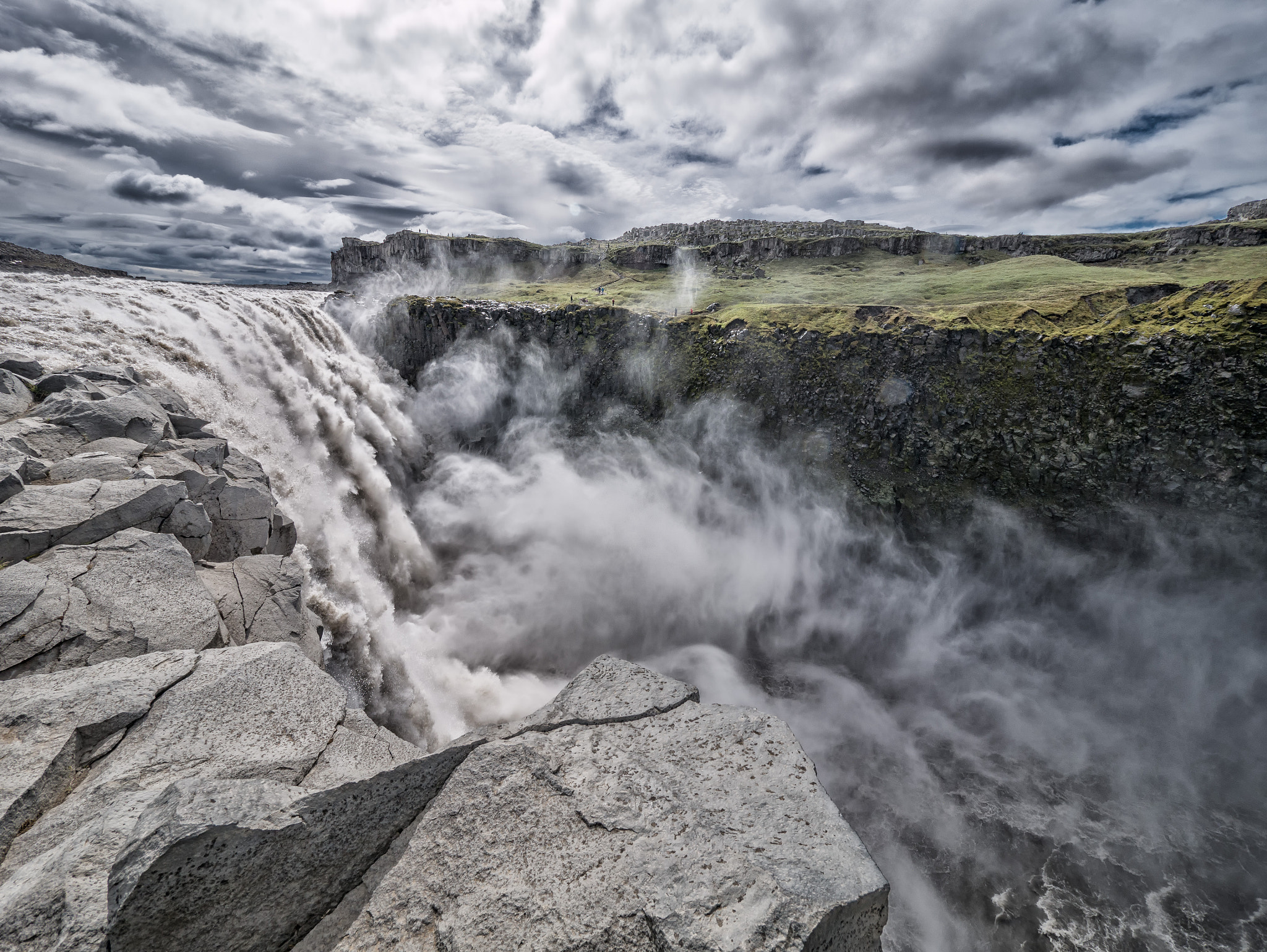 Panasonic Lumix DMC-GX7 + Panasonic Lumix G Vario 7-14mm F4 ASPH sample photo. Dettifoss photography