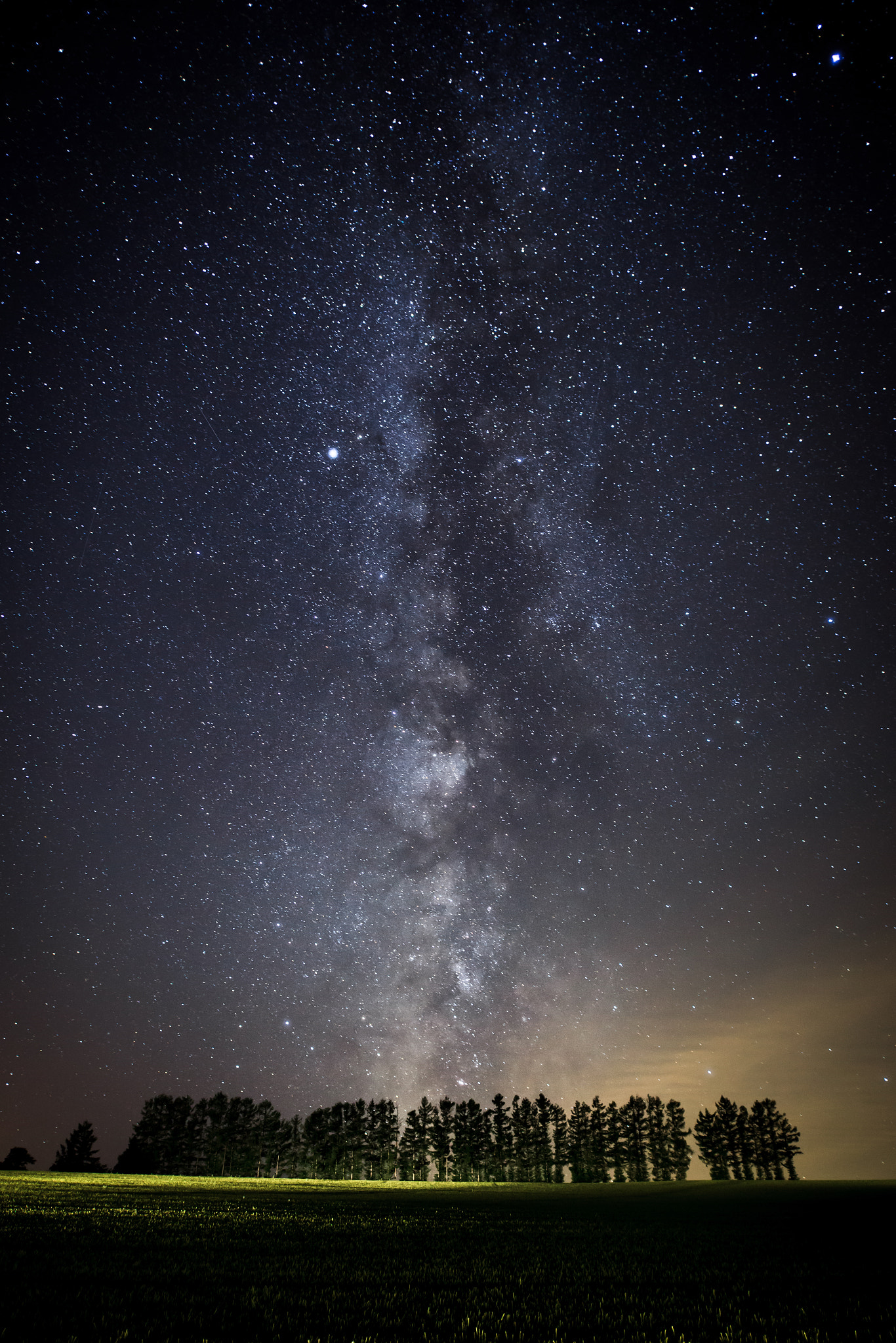 Sigma 20mm F1.4 DG HSM Art sample photo. The milky way of biei photography