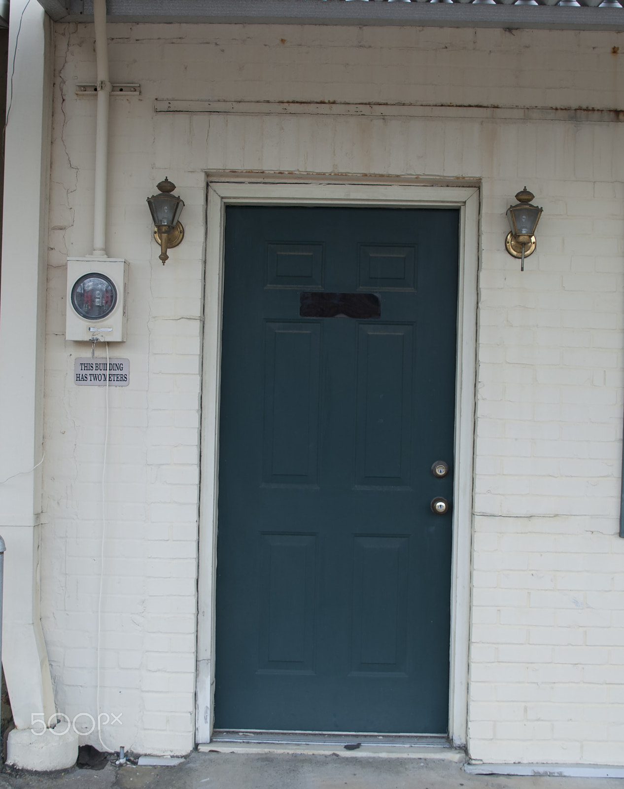 Nikon D40X sample photo. Blue door photography