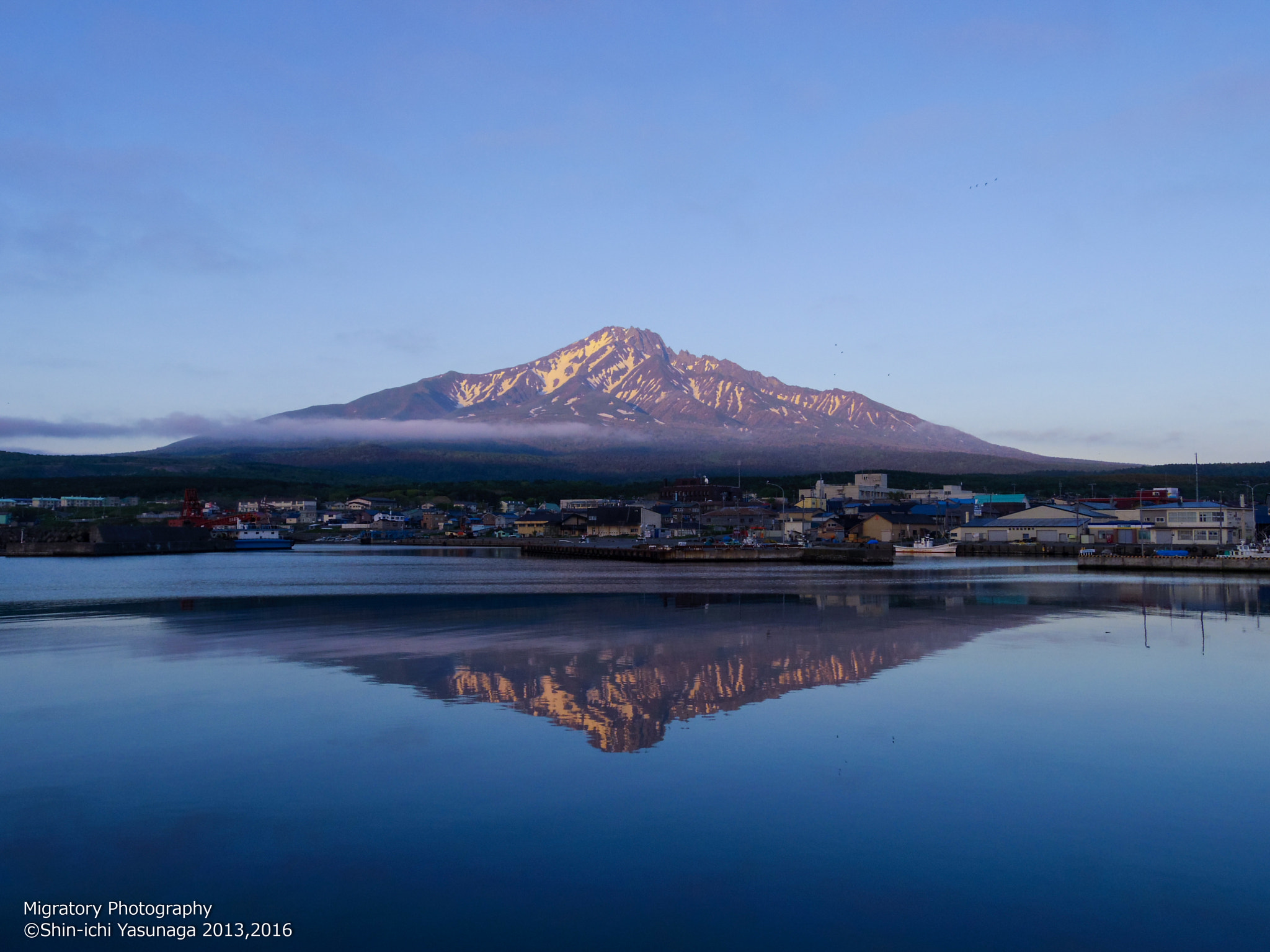 Pentax Q sample photo. Mt.rishiri in rishiri island hokkaido,japan. photography