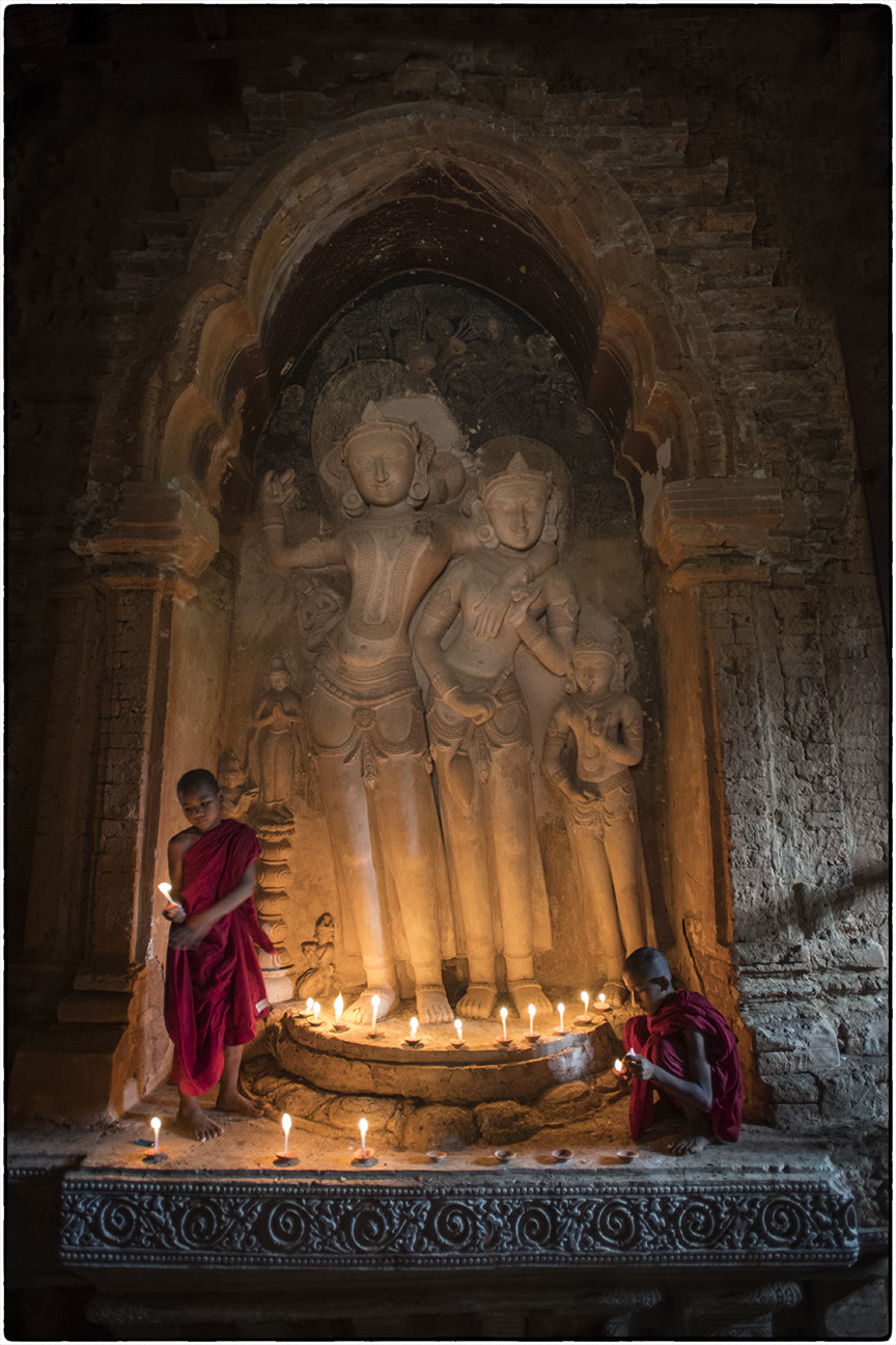 Nikon AF-S Nikkor 17-35mm F2.8D ED-IF sample photo. Bagan temple photography