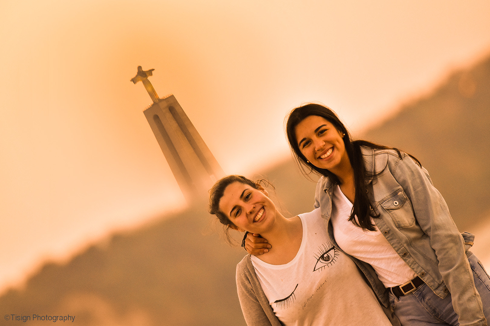 Nikon Nikkor AF-S 300mm F4E PF ED VR sample photo. Beautiful lisboa (with monumento cristo rei) photography