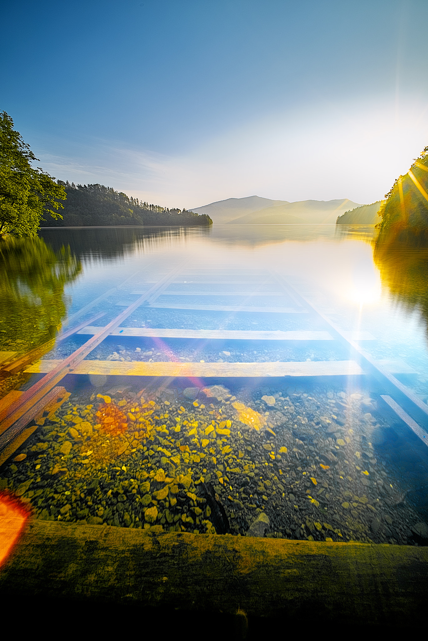 Sony a7S sample photo. Railway under the lake 2016 4 photography