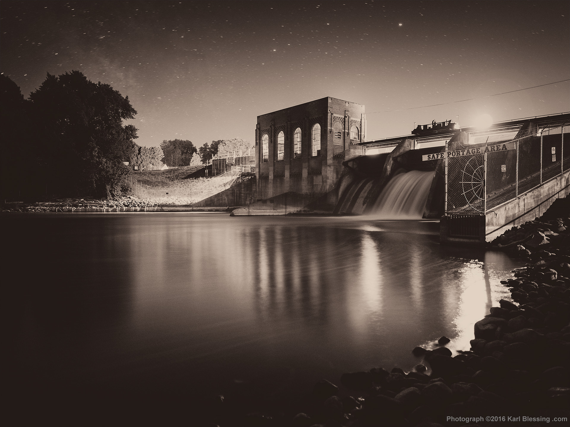 Olympus OM-D E-M5 + OLYMPUS M.12mm F2.0 sample photo. Cascade dam on thornapple river photography