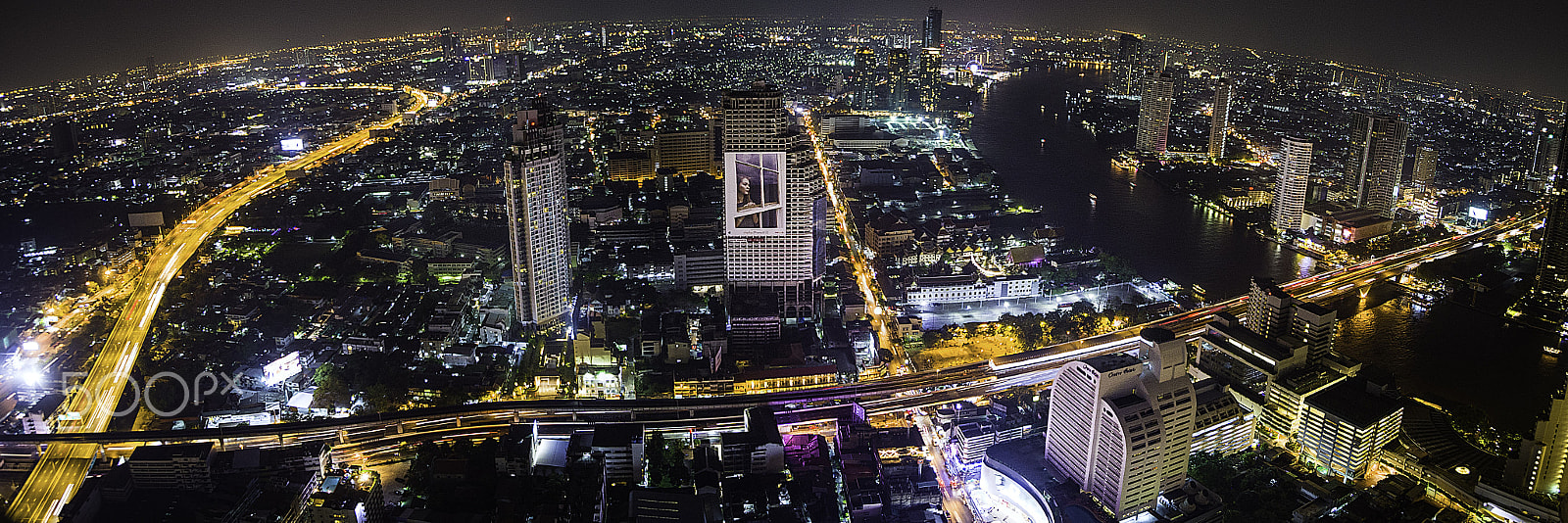 Pentax K-S2 + A Series Lens sample photo. Flying over bangkok photography