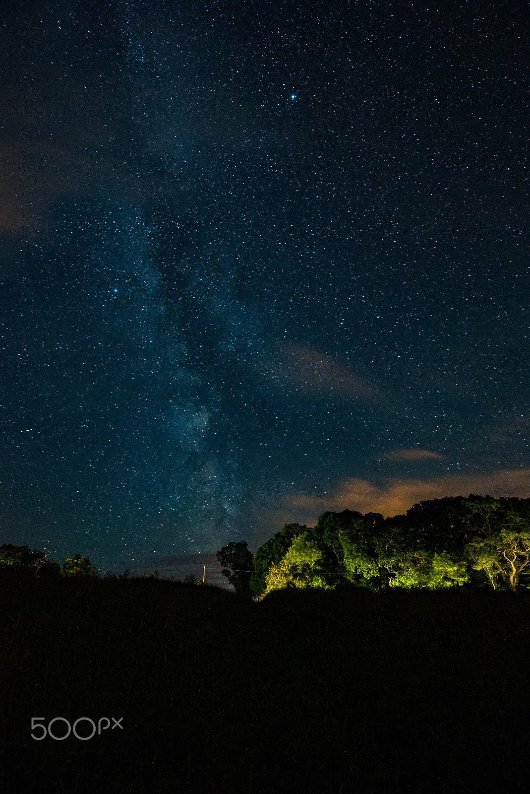 Sony a7S sample photo. July night sky photography