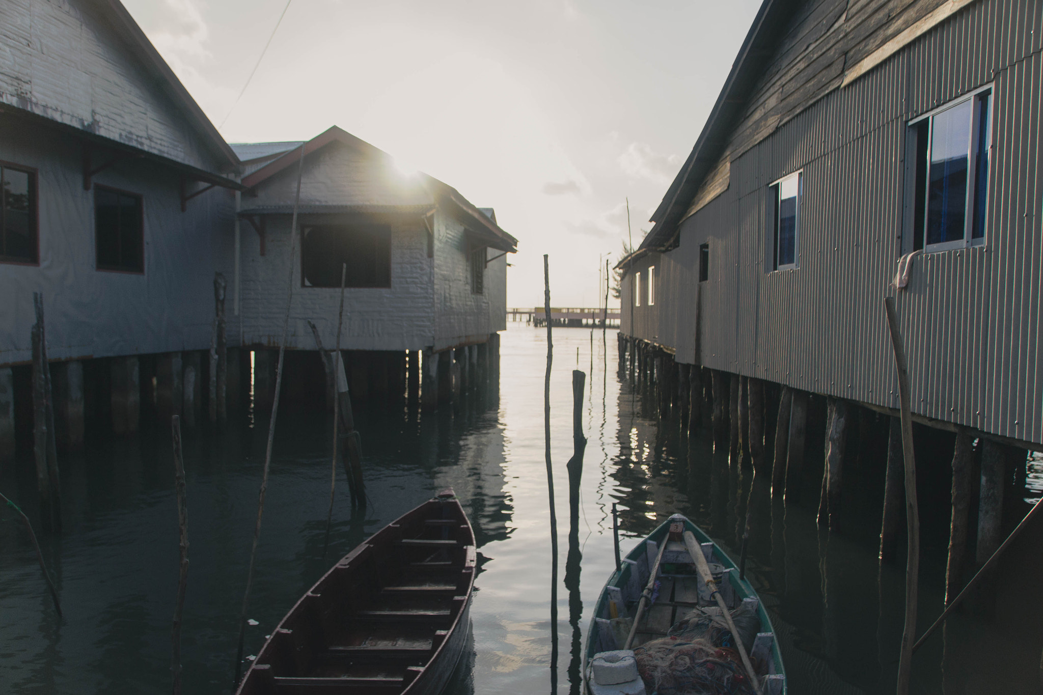 Nikon D3100 + Nikon PC-E Nikkor 24mm F3.5D ED Tilt-Shift sample photo. Bintan village photography