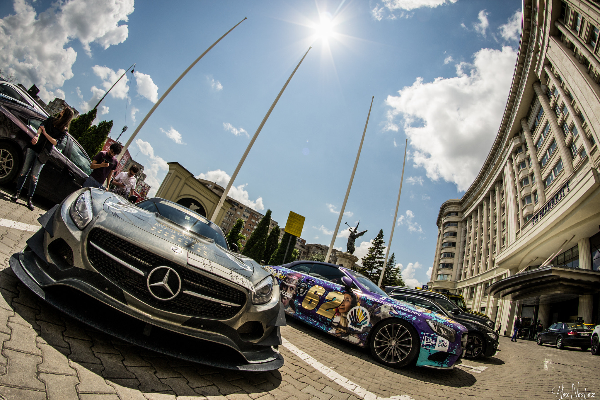Samyang 8mm F3.5 Aspherical IF MC Fisheye sample photo. Mercedes amg gts photography