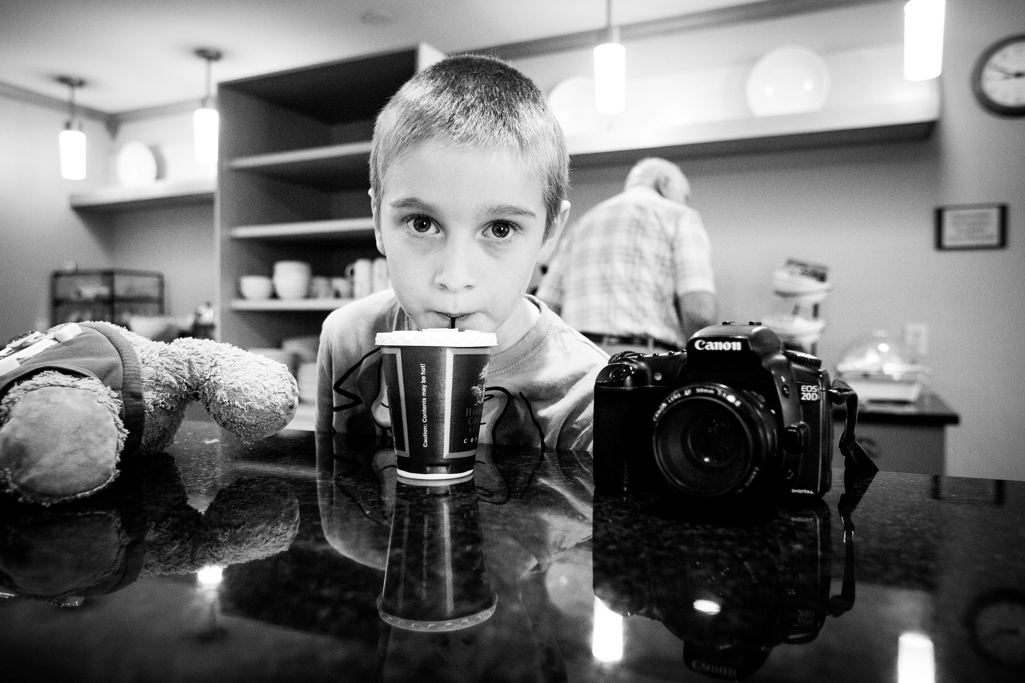 Canon EOS-1D Mark IV sample photo. Boy and his camera photography