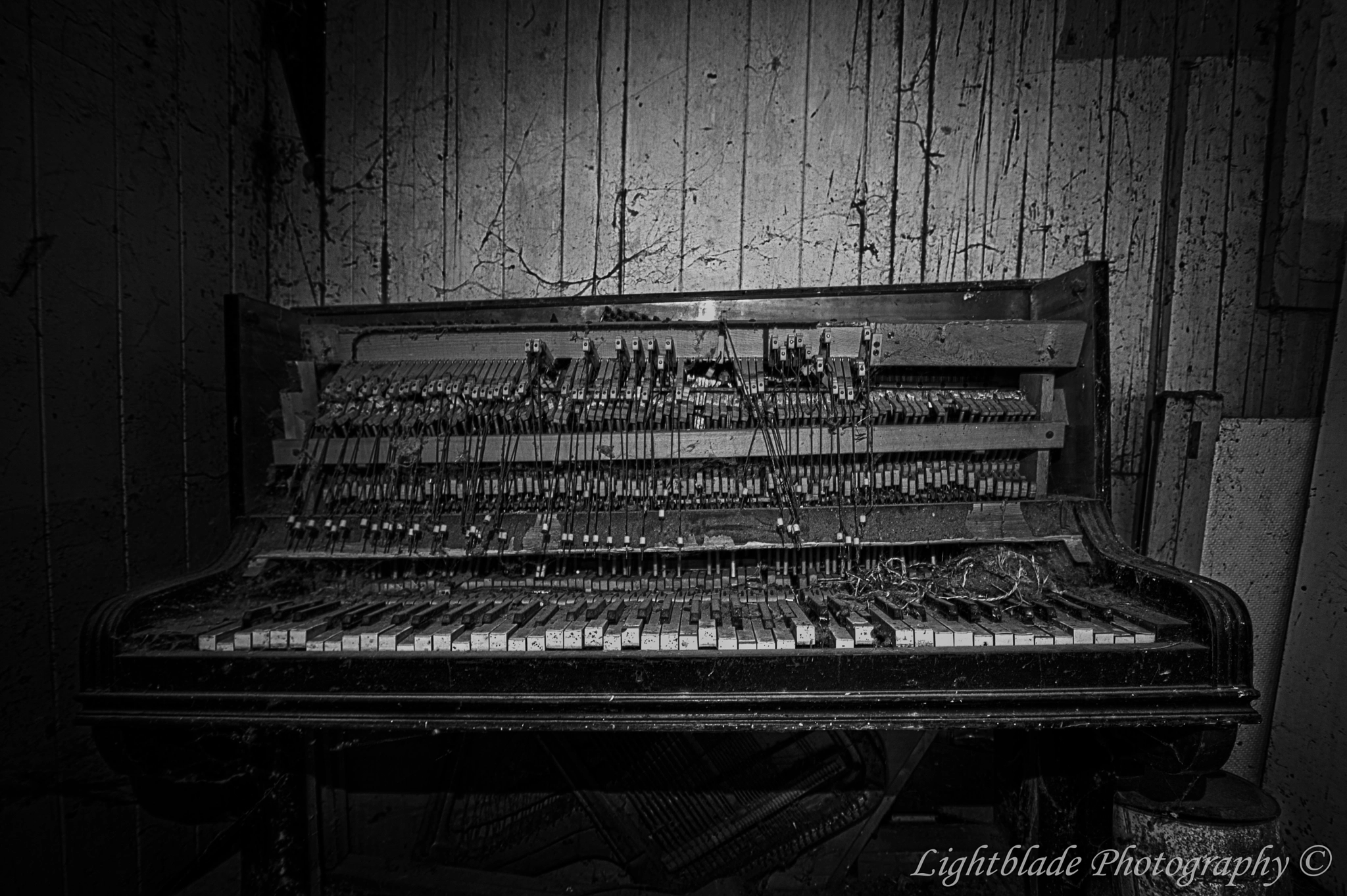 Canon EF-S 10-22mm F3.5-4.5 USM sample photo. Old paino photography