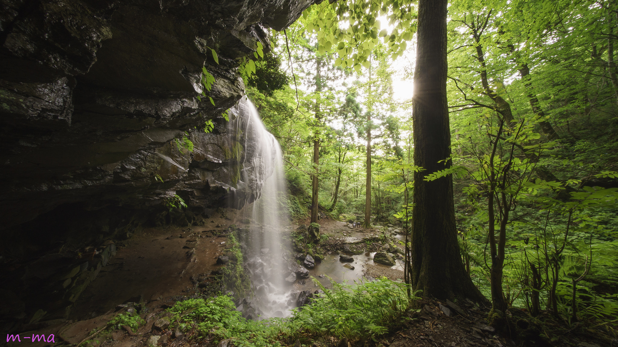 E 10mm F5.6 sample photo. Sound of a waterfall photography