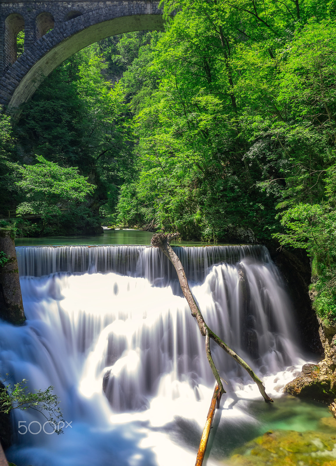 Olympus OM-D E-M1 sample photo. Vintgar gorge photography