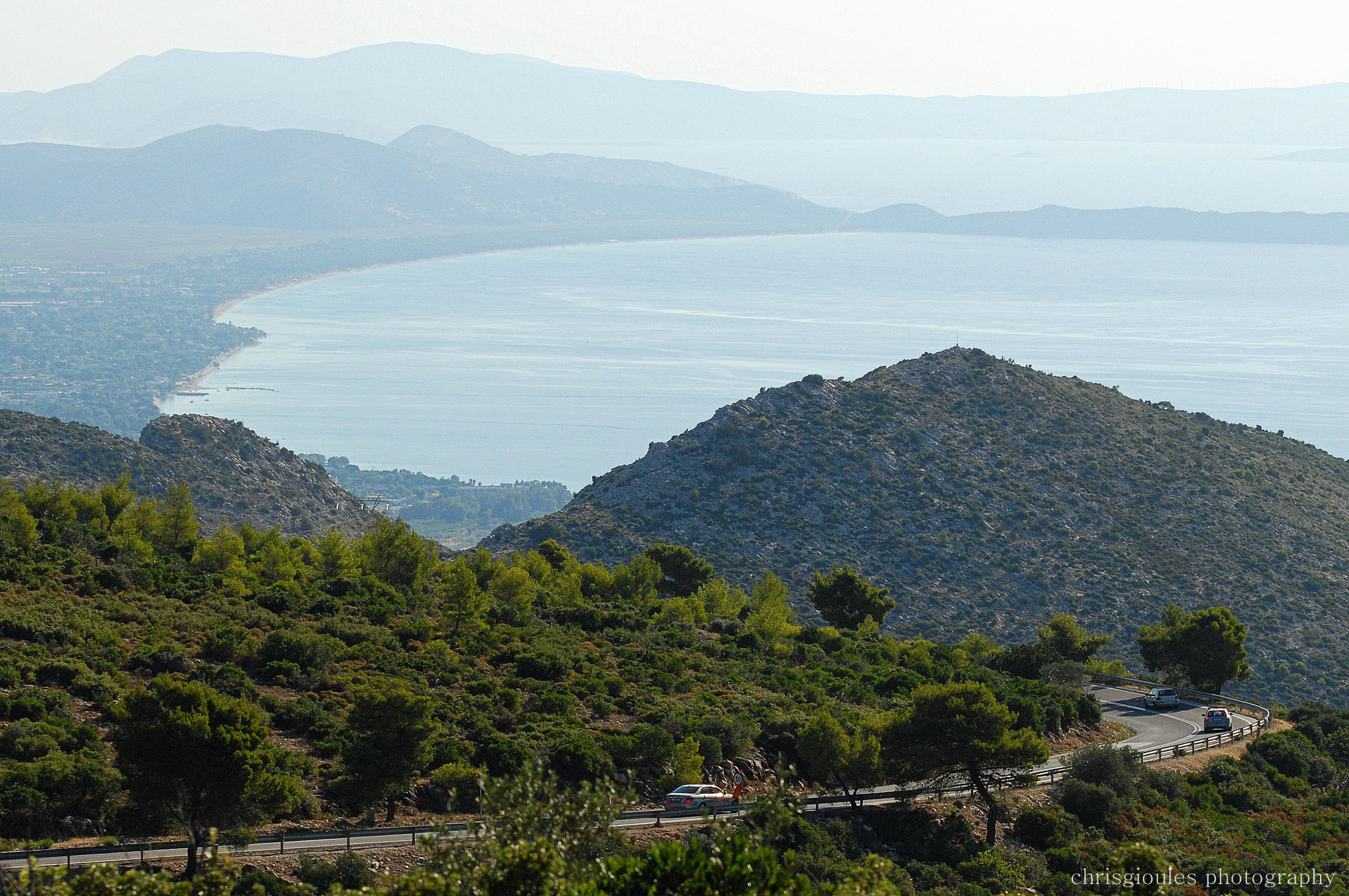 Nikon D200 sample photo. Marathon bay - greece photography