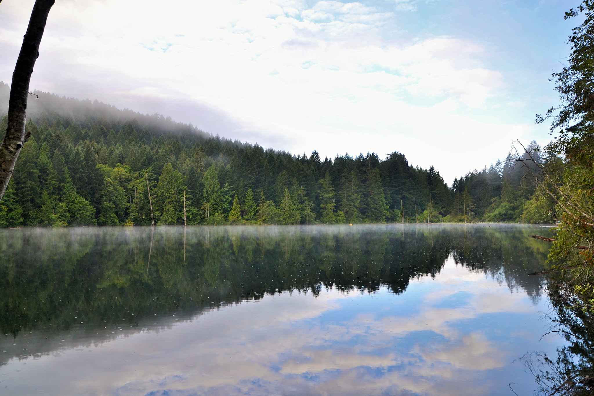 Sigma 17-70mm F2.8-4 DC Macro OS HSM sample photo. Durrance lake morning reflections photography