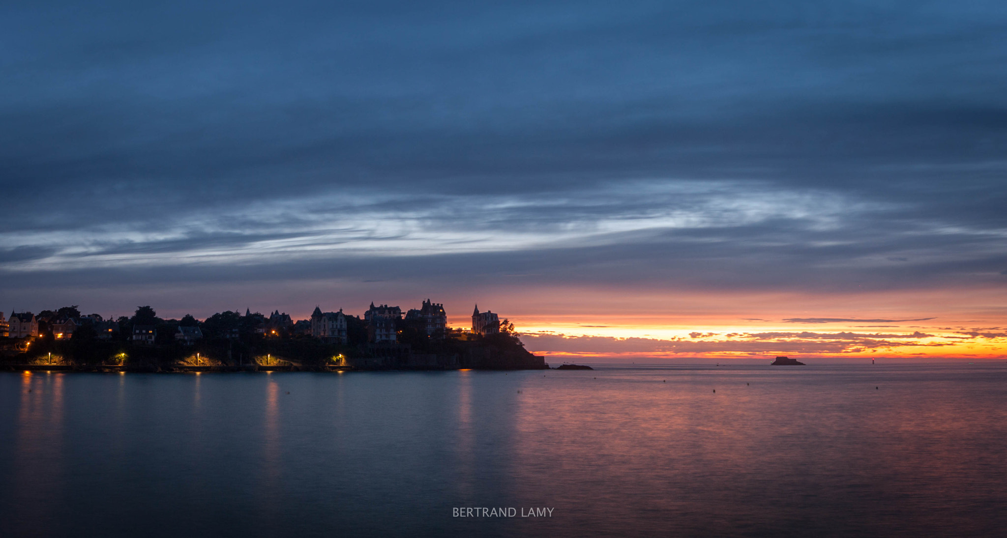Canon EF-S 24mm F2.8 STM sample photo. Couché de soleil sur dinard photography