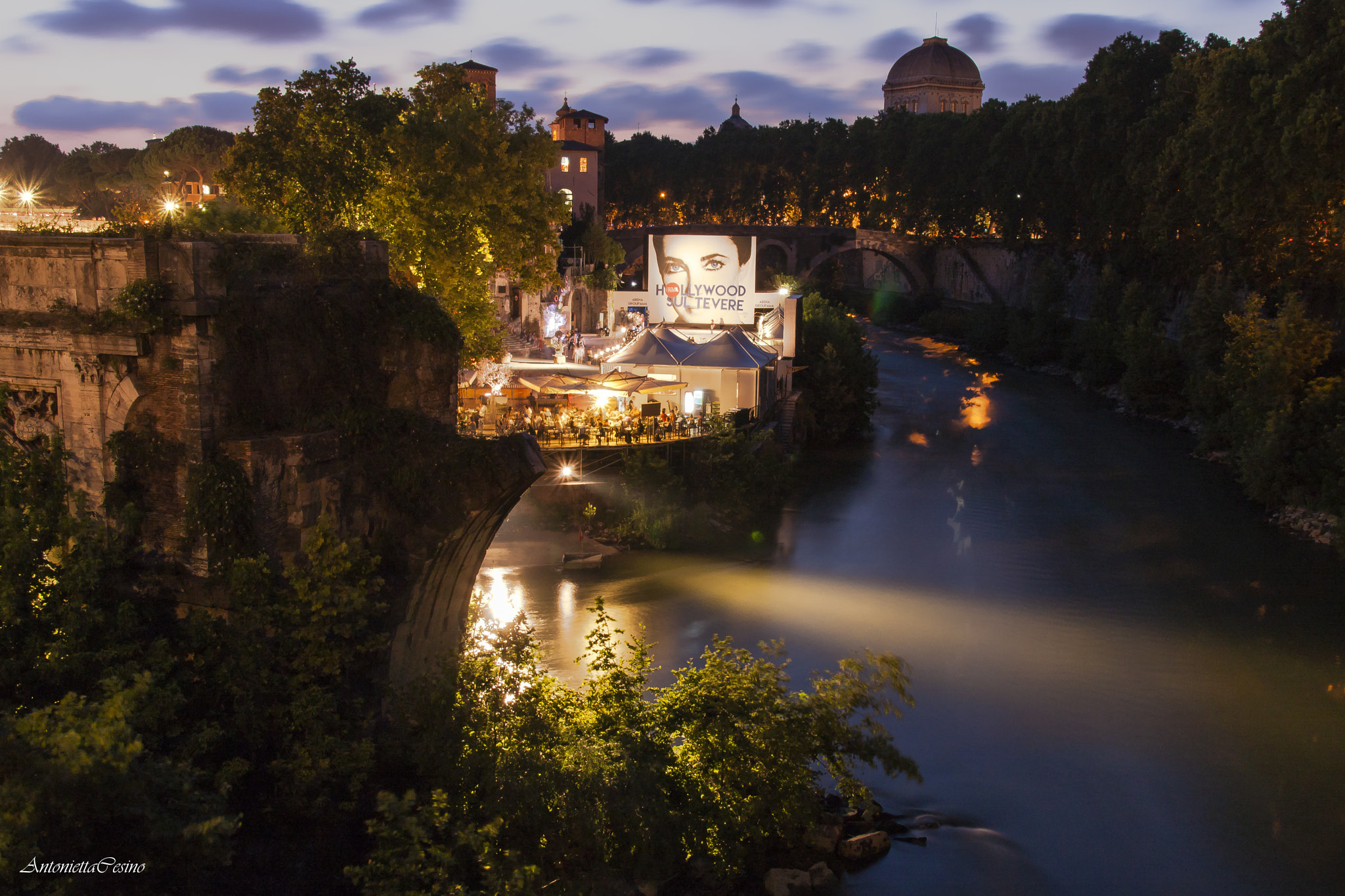 Sigma 18-250mm F3.5-6.3 DC OS HSM sample photo. Tevere in festa photography