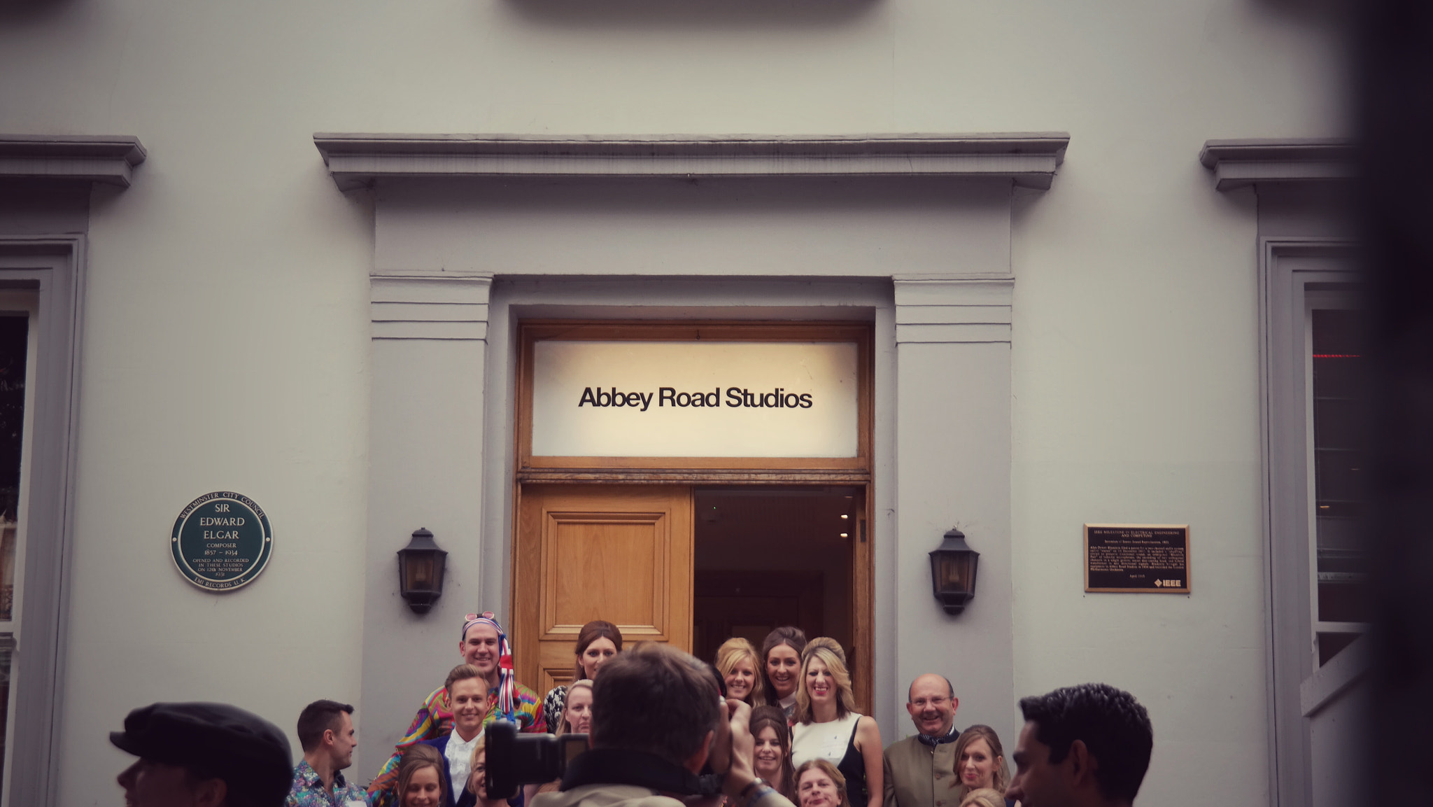 Samsung EK-GN120 sample photo. Outside abbey road studios photography