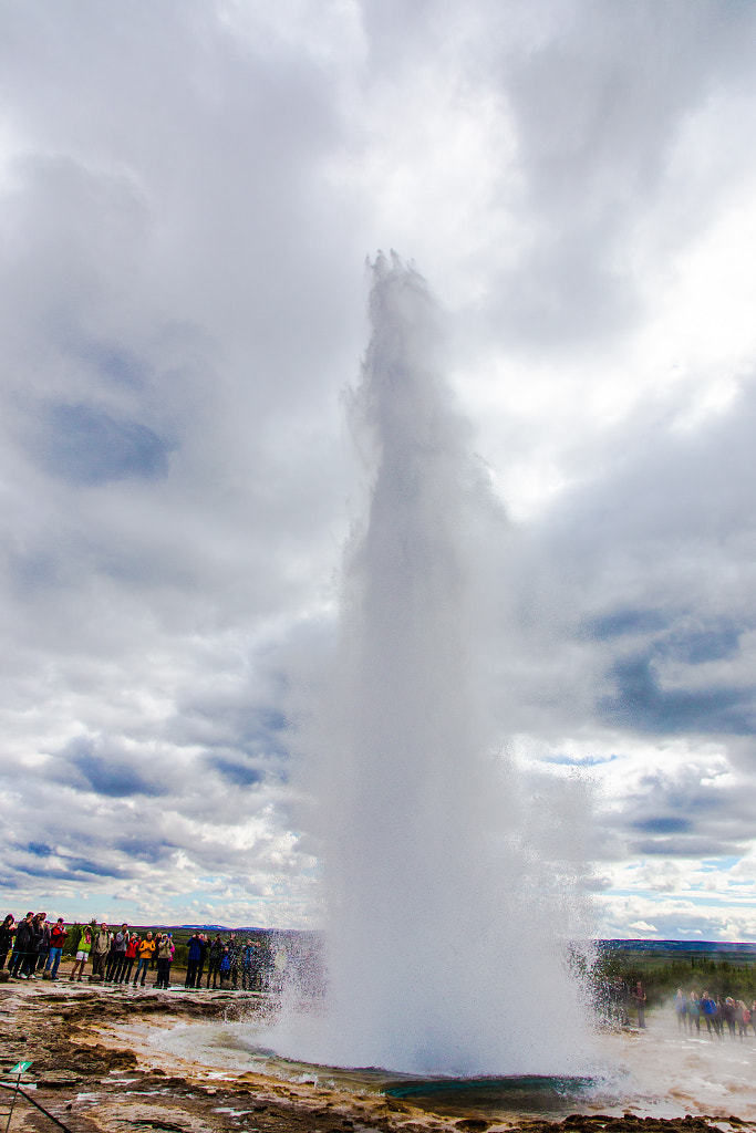 Geysir Eruption by Marc Salm on 500px.com
