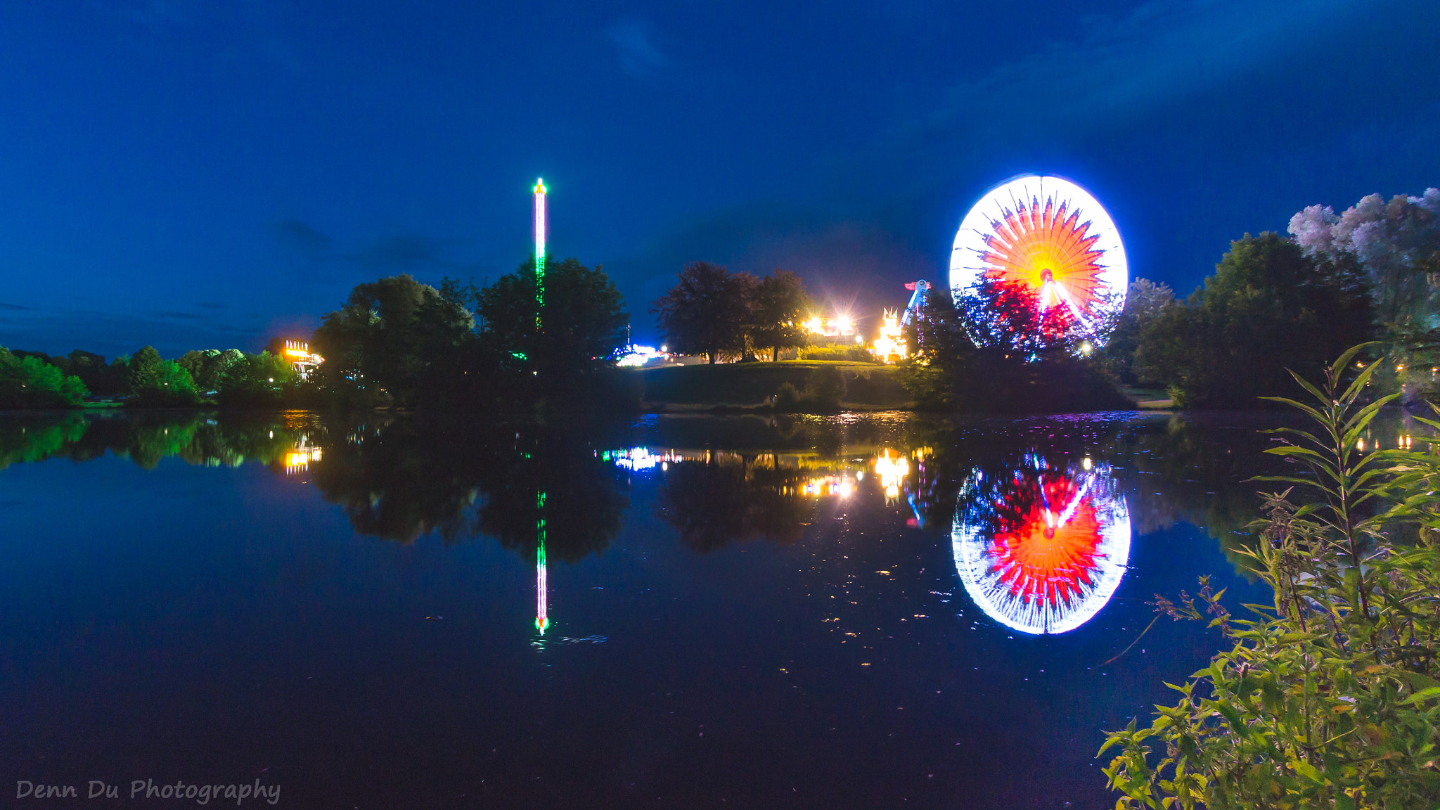 Sony SLT-A58 sample photo. Langzeitbelichtung am ulmer volksfest photography
