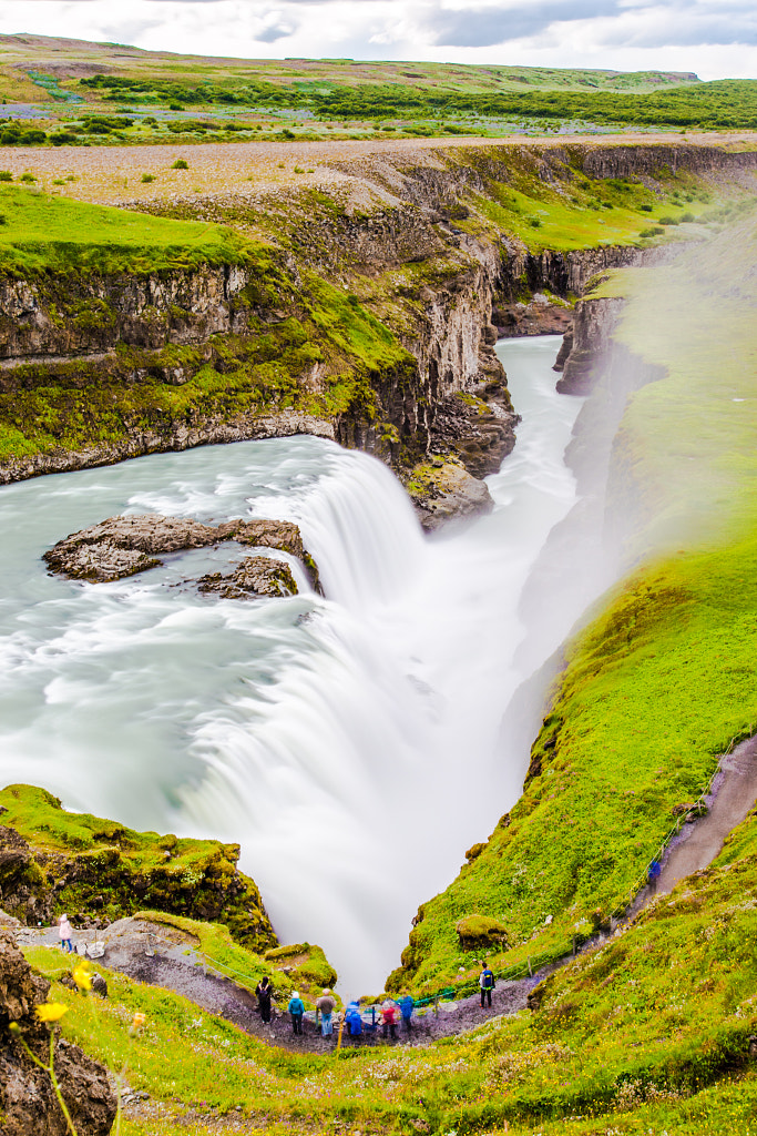 Gullfoss by Marc Salm on 500px.com