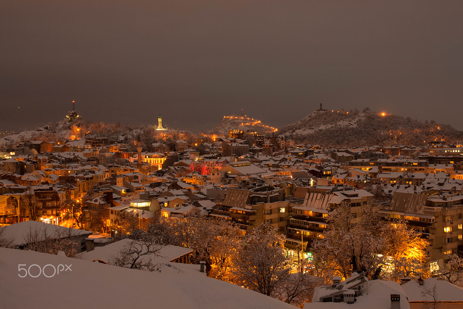 Sigma 17-70mm F2.8-4 DC Macro OS HSM sample photo. Plovdiv's winter dream photography